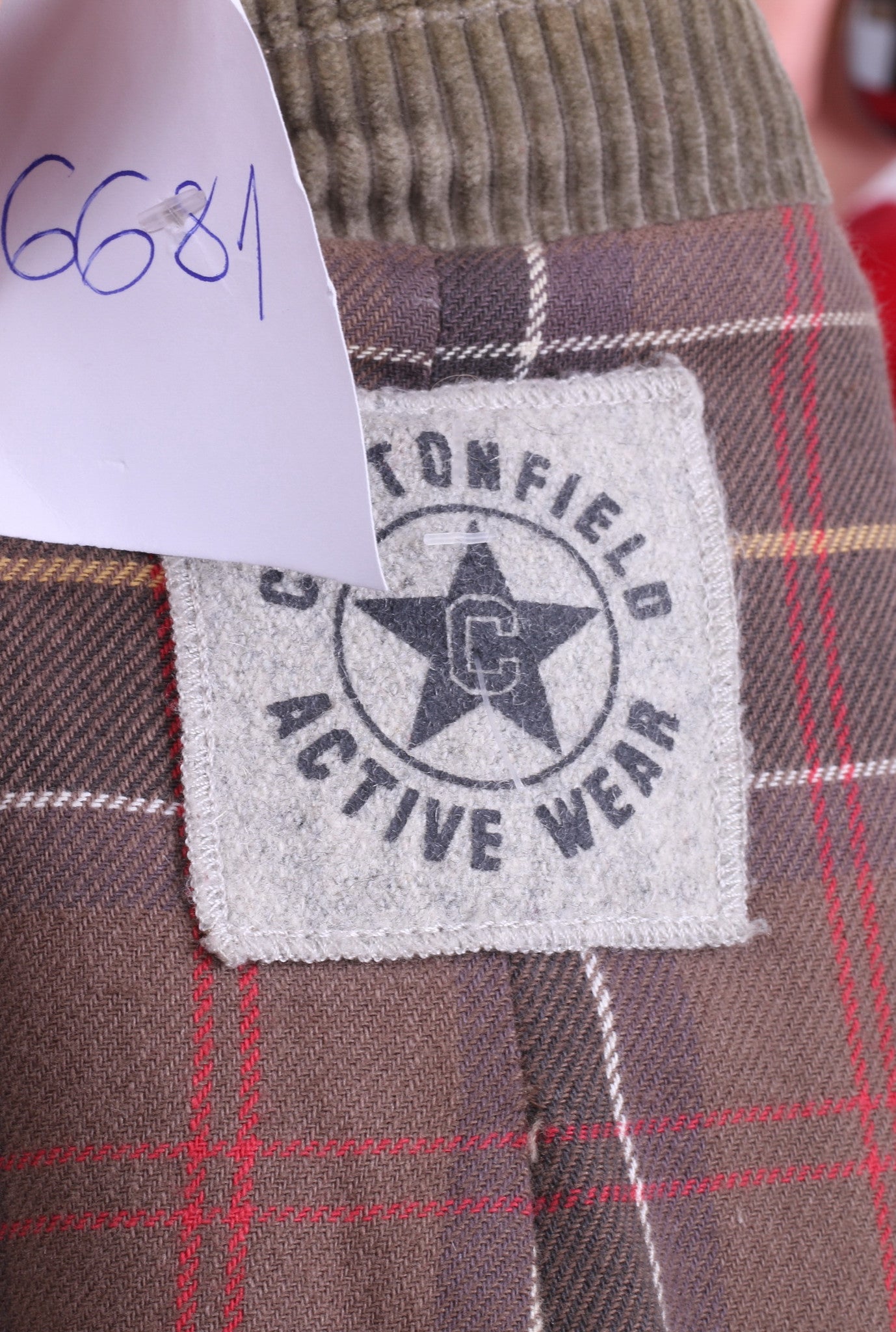 Cottonfield Active Wear Mens 48 S/M Corduroy Blazer Brown Cotton Jacket - RetrospectClothes