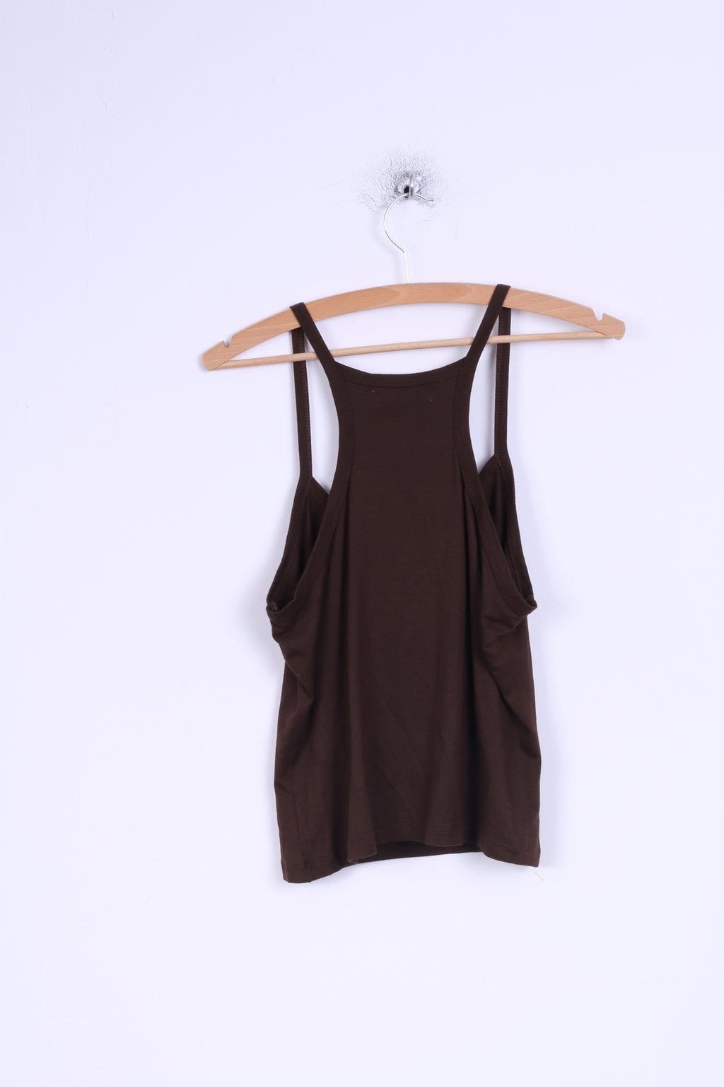 Victoria Beckham Womens XXL Short Tank Top Stretch Brown for Rock & Republic Sleeveless