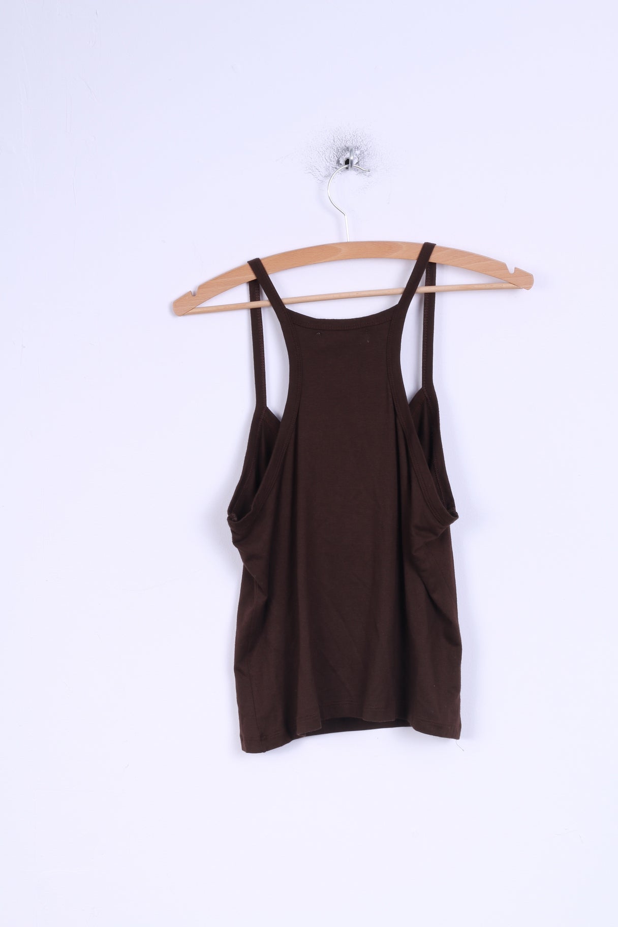 Victoria Beckham Womens XXL Short Tank Top Stretch Brown for Rock & Republic Sleeveless