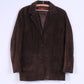 OLLY & Co Formals Womens 14 L Jacket Brown Leather Single Breasted Blazer