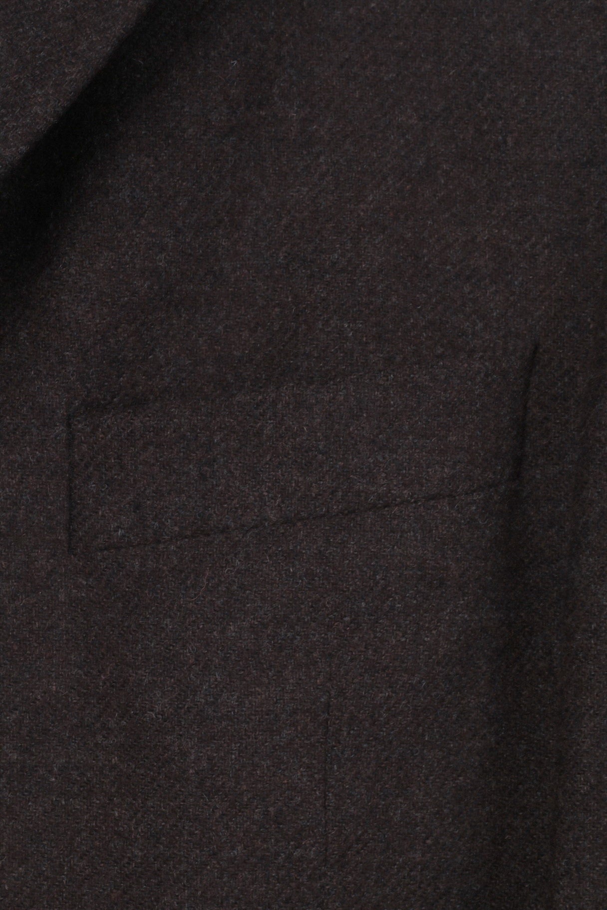 Bugatti Hommes 52 42 Blazer Marron 100% Laine Veste Classique Woolmark à Simple Boutonnage