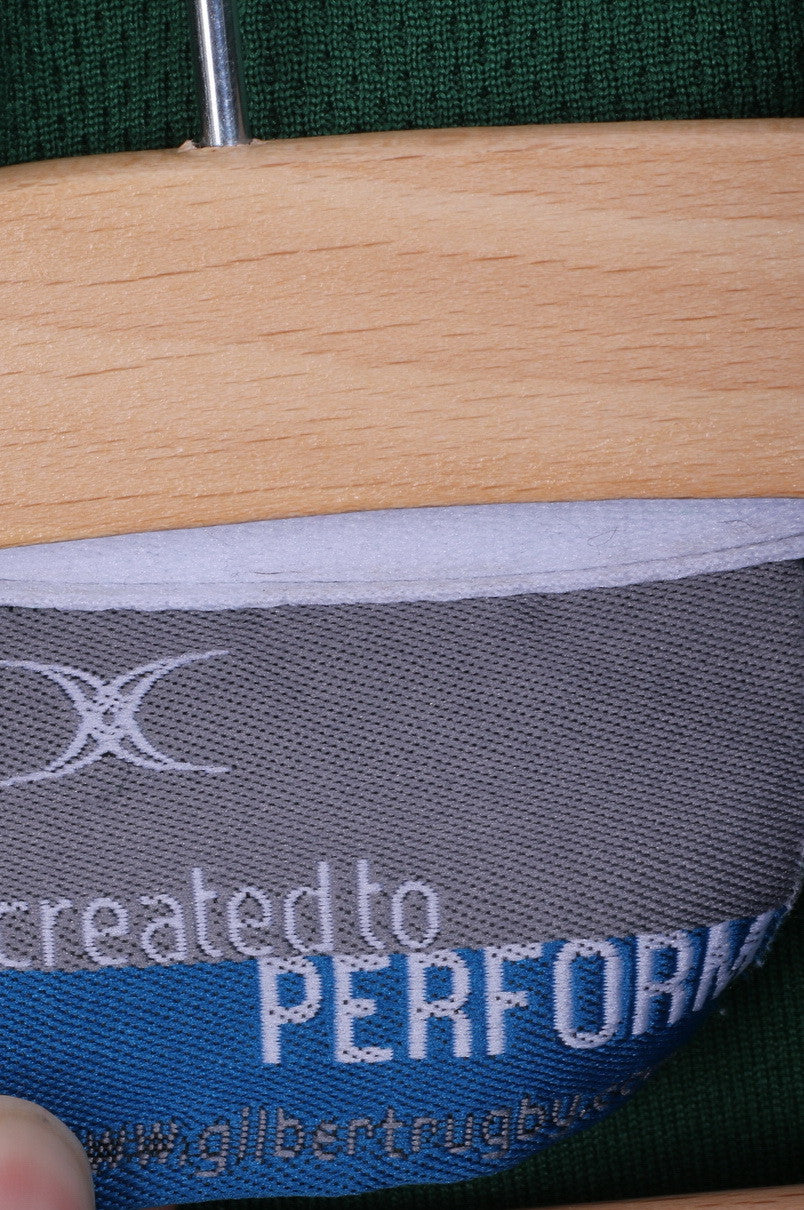 Maglia WRUFC Gilbert Rugby Ragazzi 13/14 anni Verde Manica Corta Sport