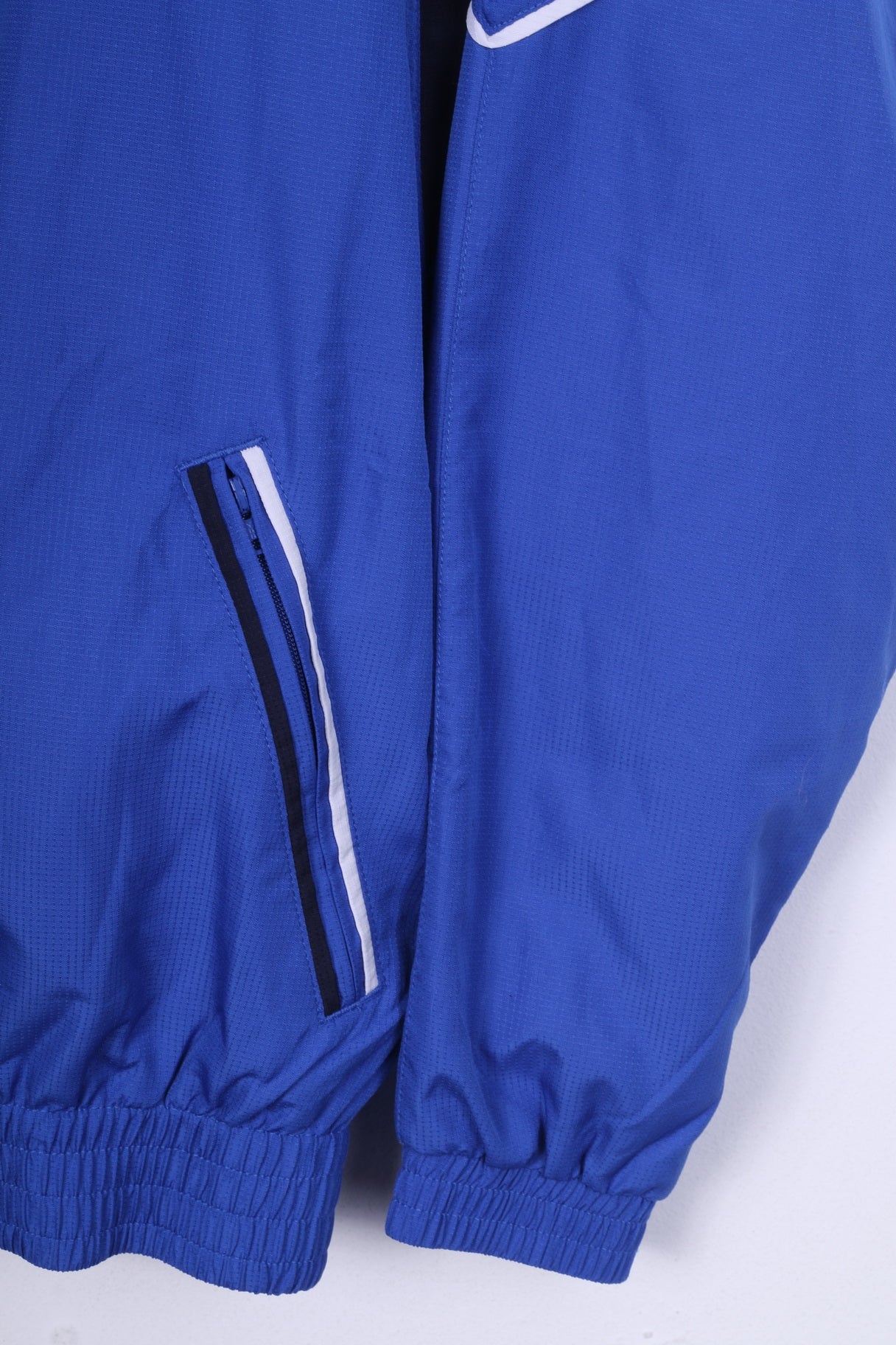 Diadora Veste 170 Garçons Bleu Fermeture Éclair Complète Entraînement Sportif Léger 