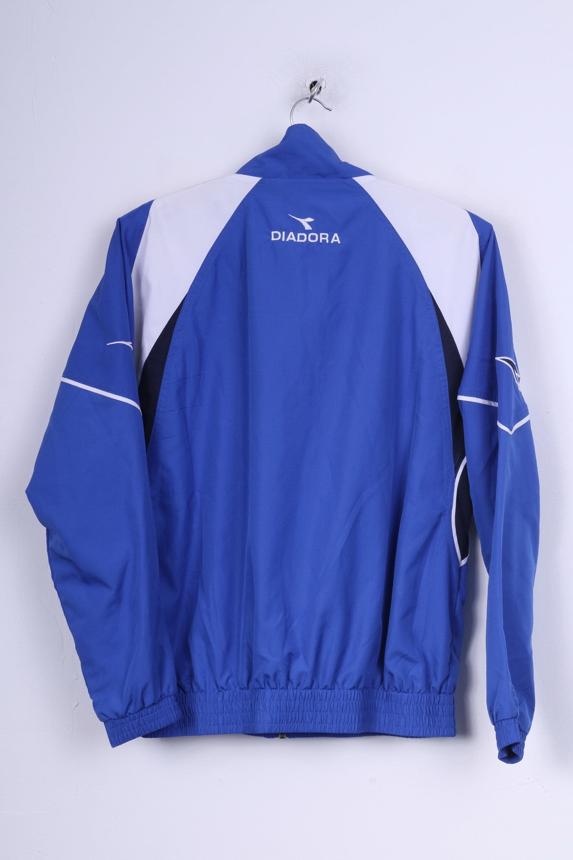 Diadora Veste 170 Garçons Bleu Fermeture Éclair Complète Entraînement Sportif Léger 