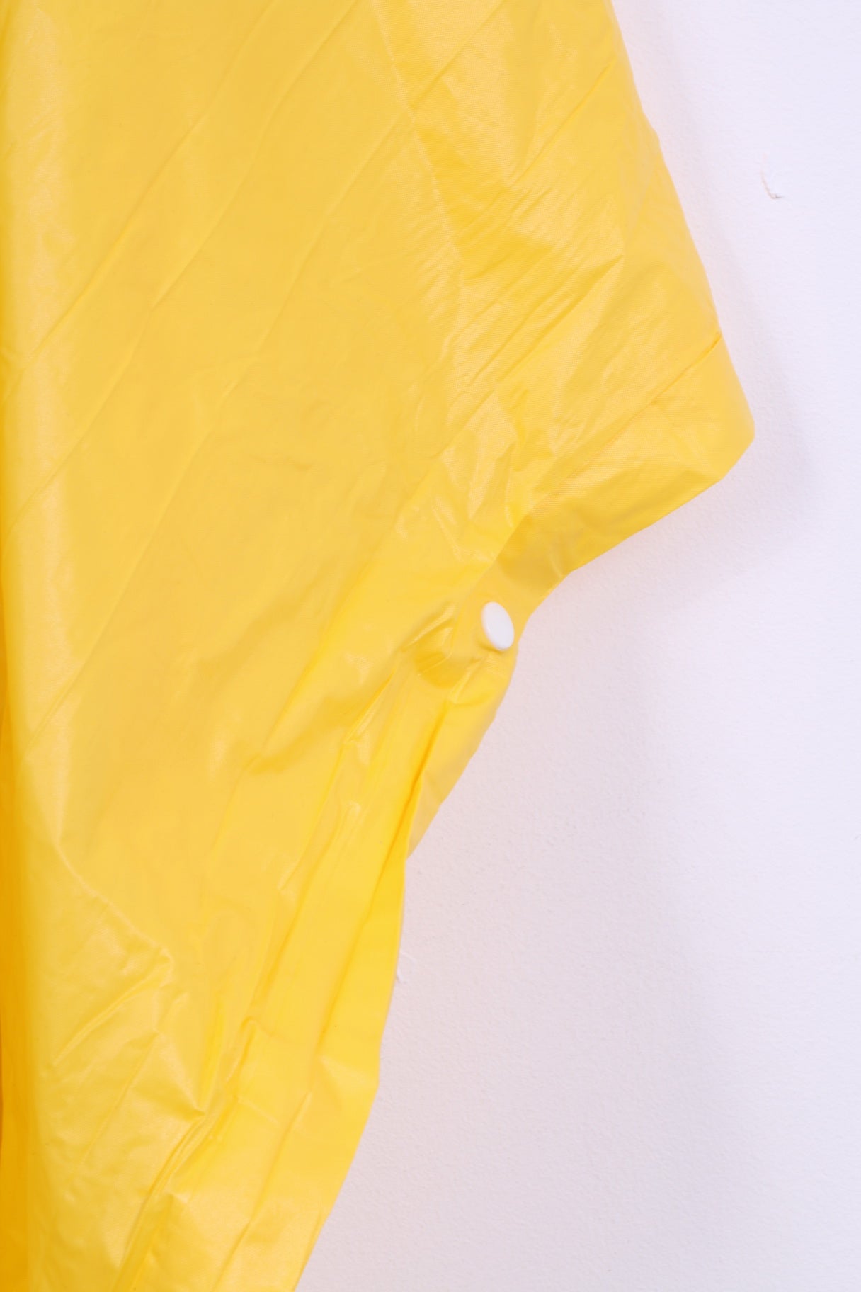 Bardaland Manteau de pluie taille unique pour femme Jaune PVC Pancho Veste à capuche