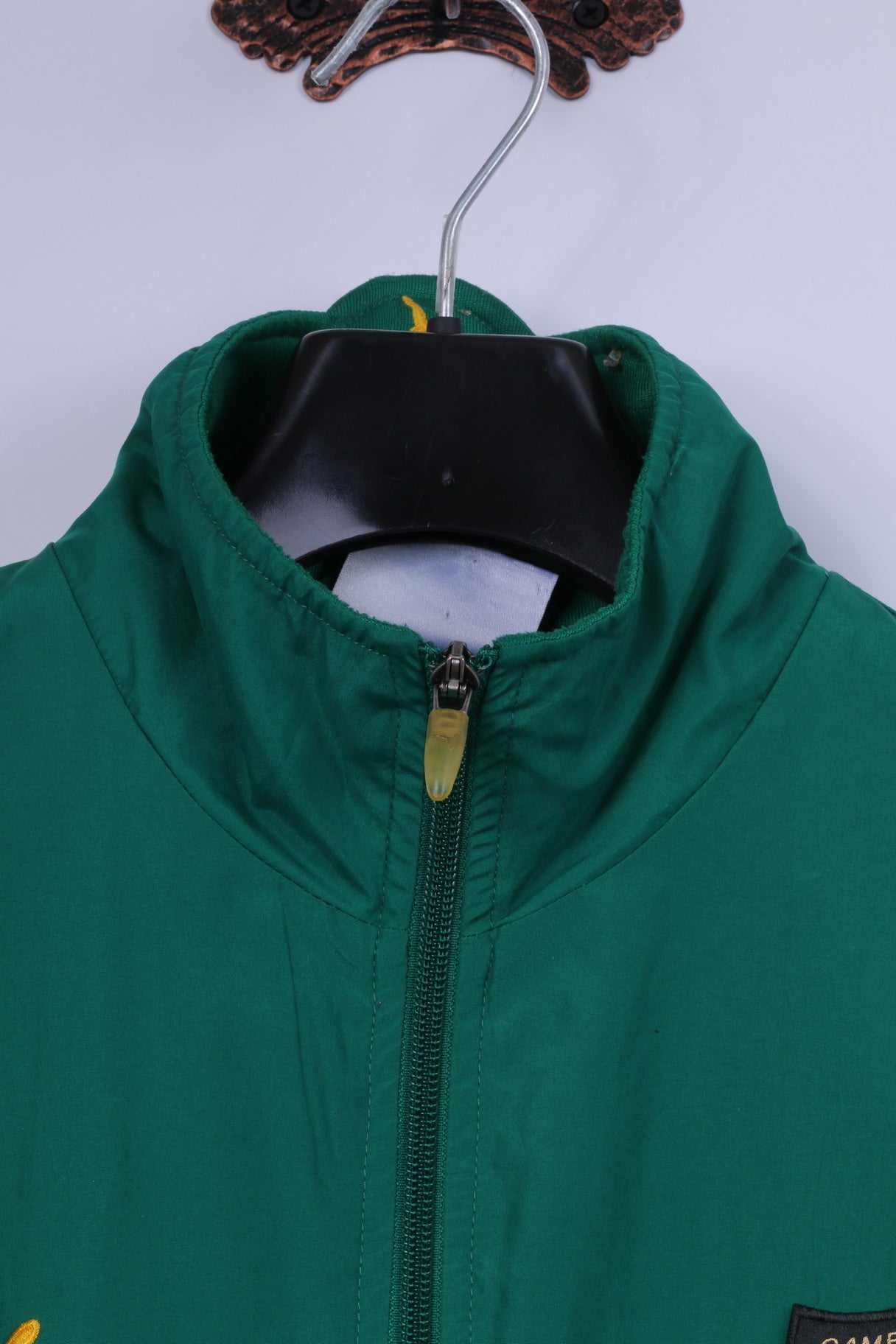 Giacca Puma Uomo M Verde Leggera Camerounaise De Football Federation Top