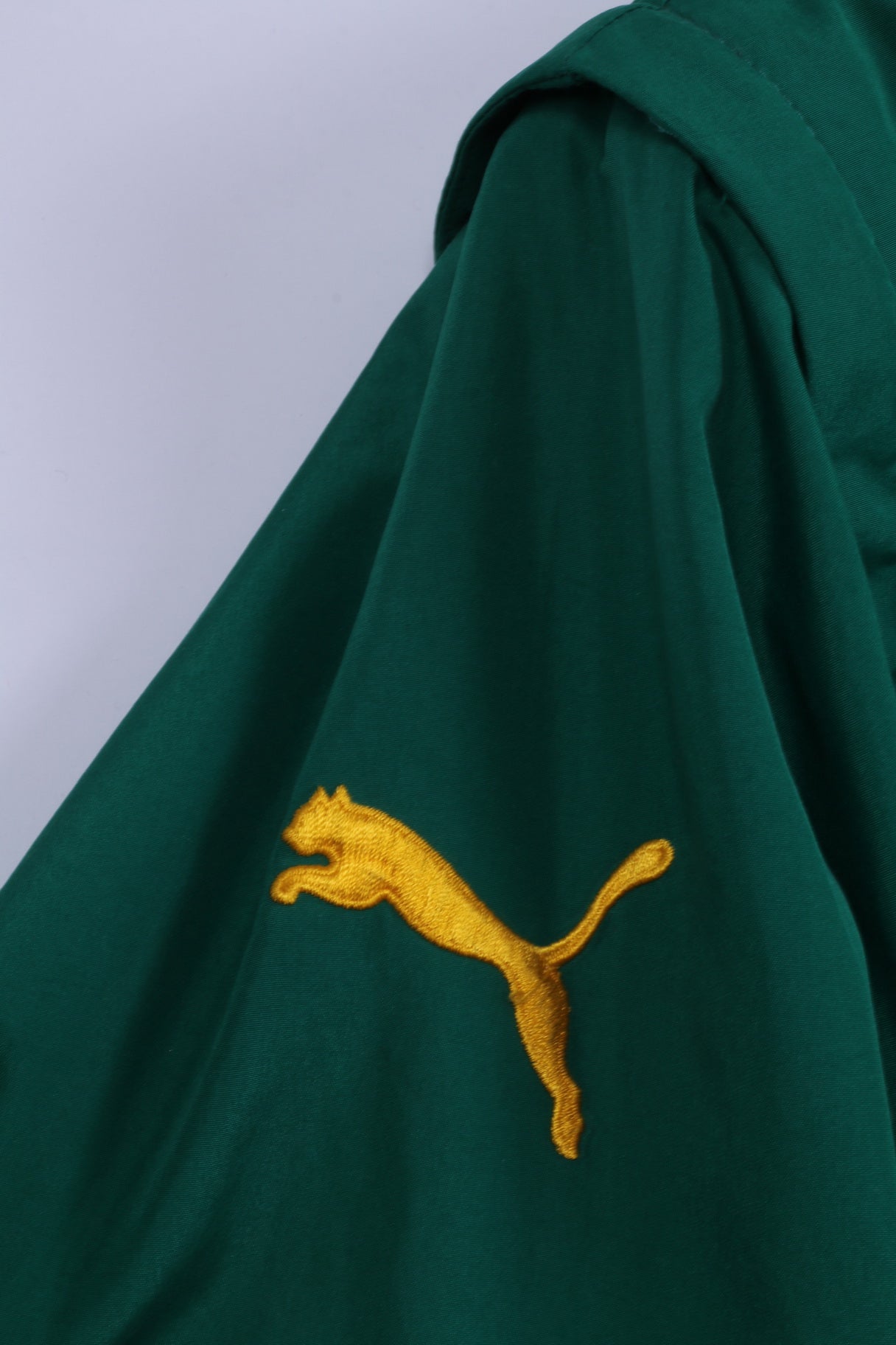 Giacca Puma Uomo M Verde Leggera Camerounaise De Football Federation Top