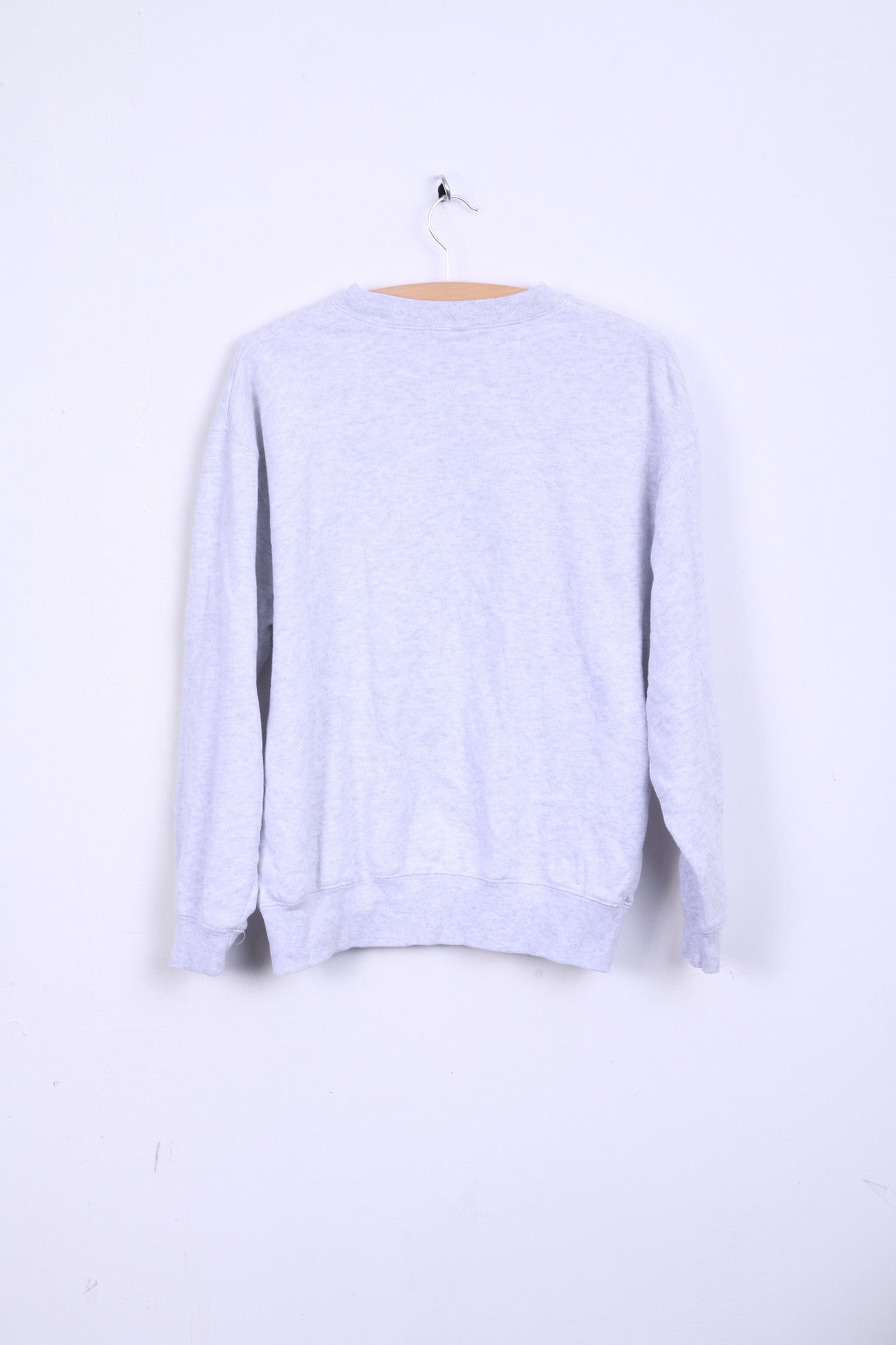 The Straight and Narrow Mens S Sweatshirt Grey Face Top Cotton Crew Neck