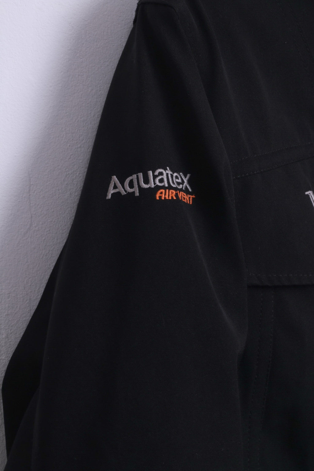 Marine Boys 170 14-16 Age Parka Jacket Black Padded Hooded Aquatex Scandinavian