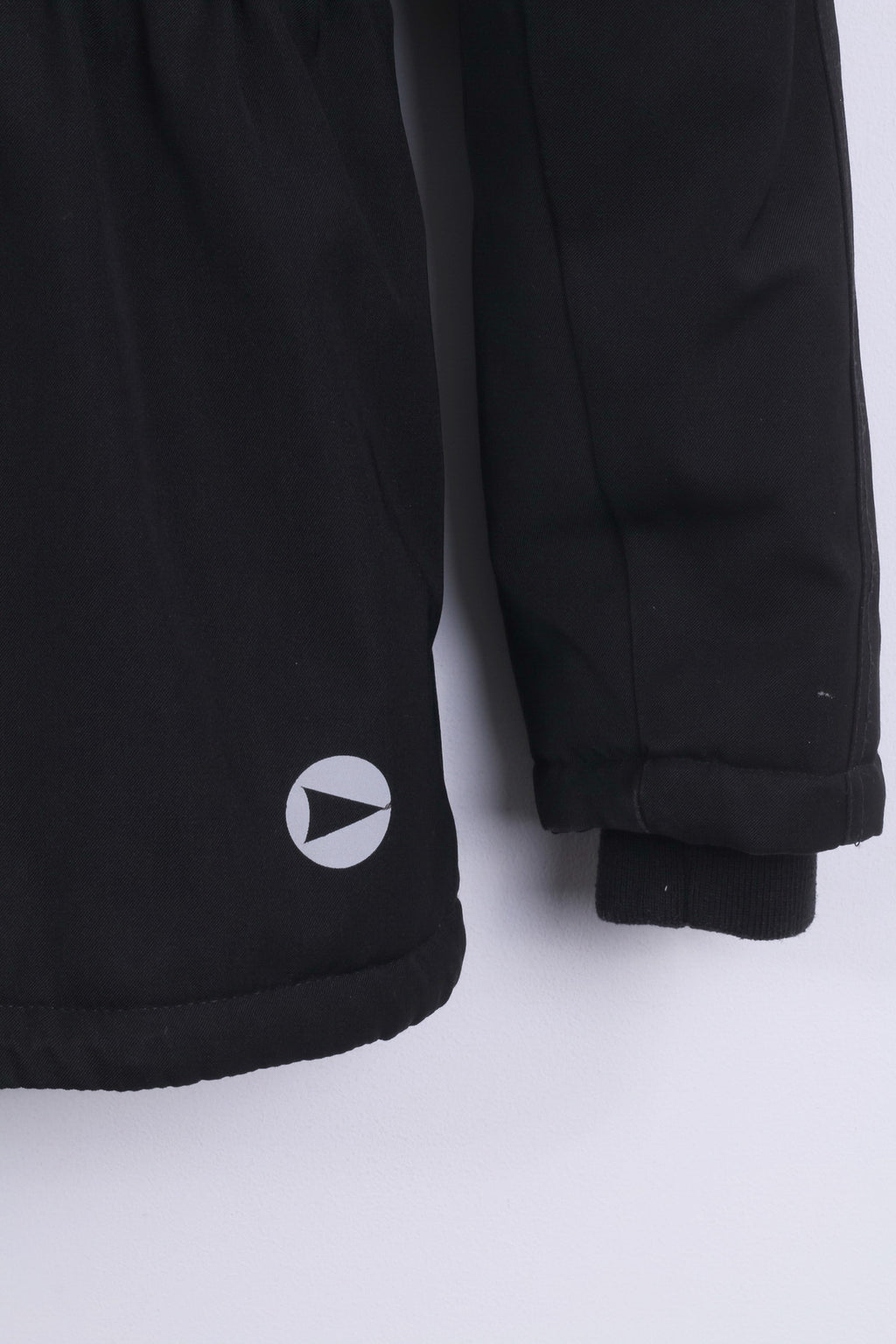 Marine Boys 170 14-16 Age Parka Jacket Black Padded Hooded Aquatex Scandinavian