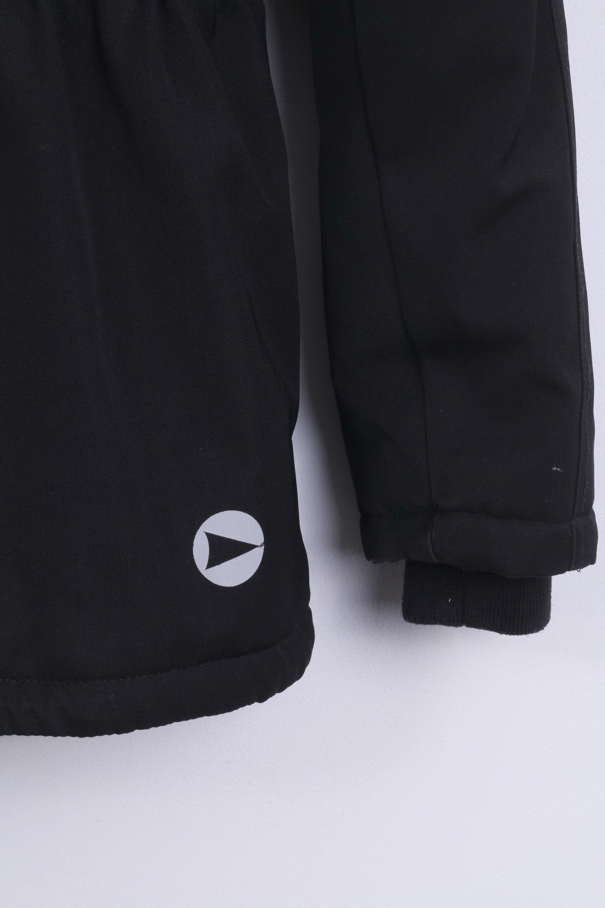 Marine Boys 170 14-16 Age Parka Jacket Black Padded Hooded Aquatex Scandinavian