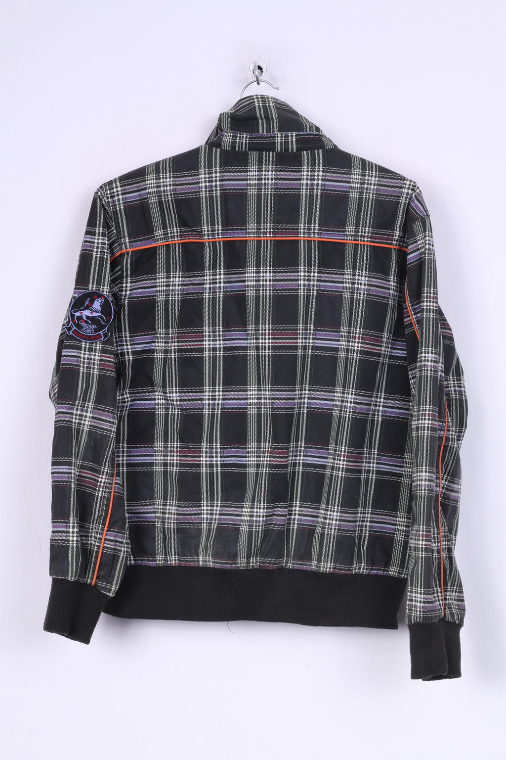 Hbh Fashion Remake Boys 146 Veste Otdoor Check Vert Fermeture Éclair Complète Coton Croix Suisse 