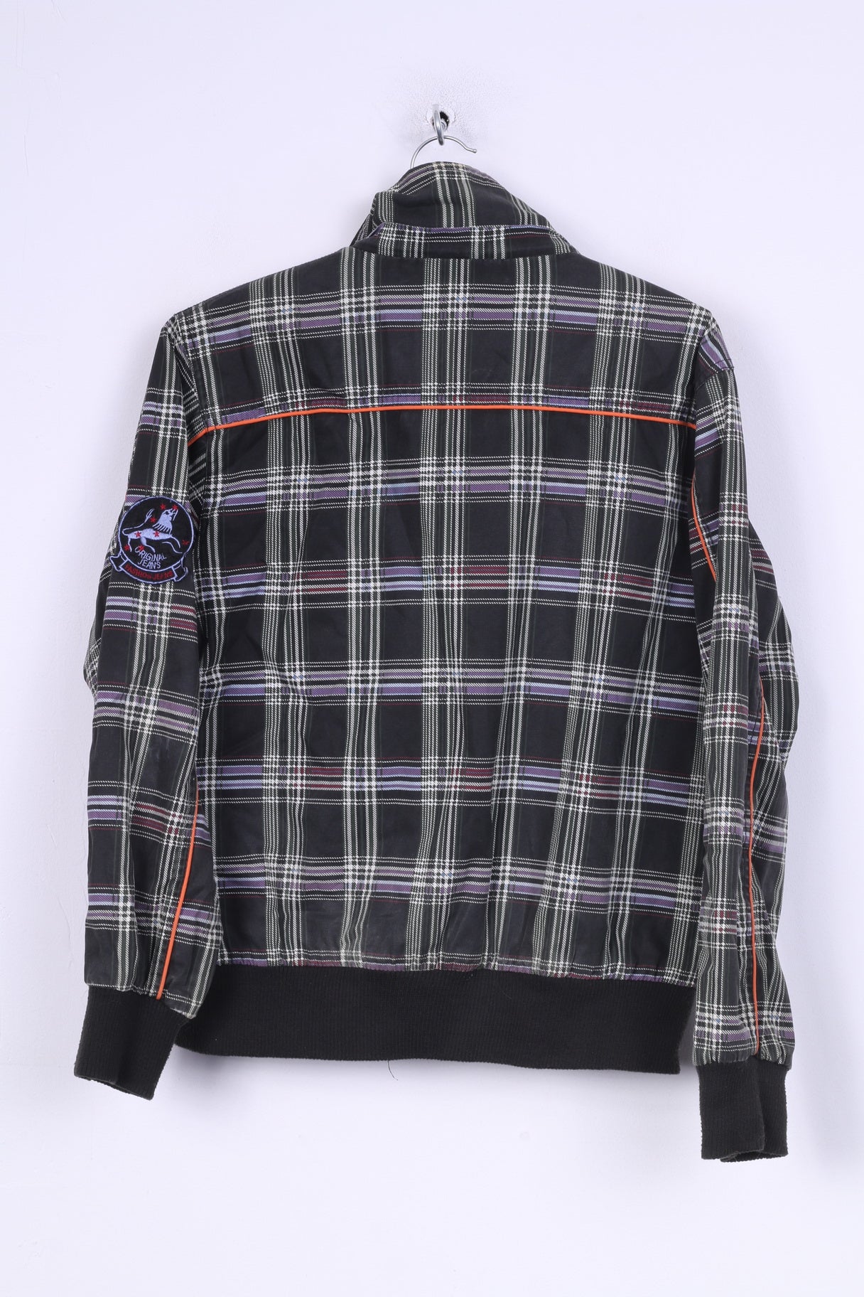 Hbh Fashion Remake Boys 146 Veste Otdoor Check Vert Fermeture Éclair Complète Coton Croix Suisse 