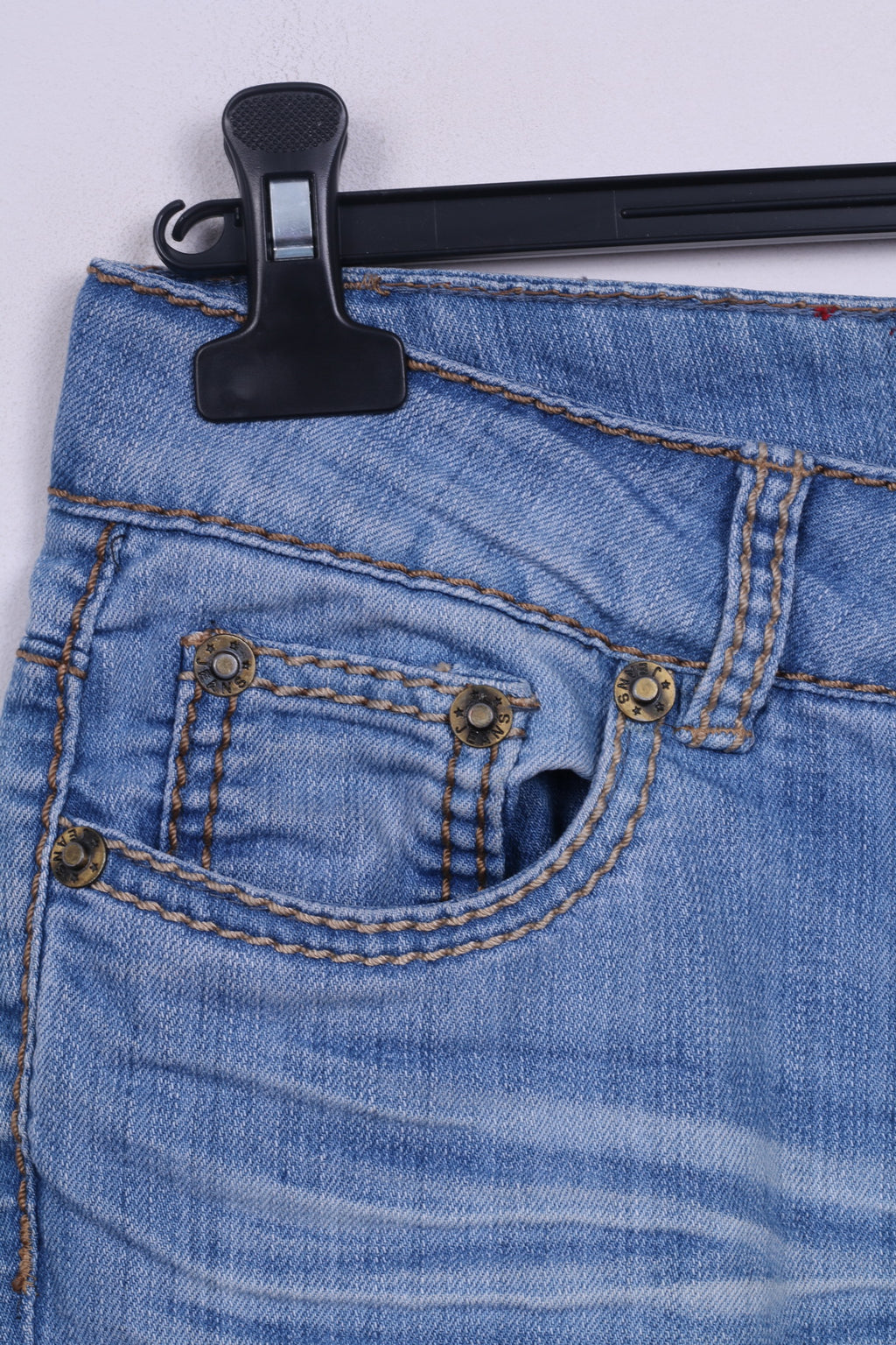 Pantaloni VS.Miss Donna 14 Jeans Denim Cotone azzurro