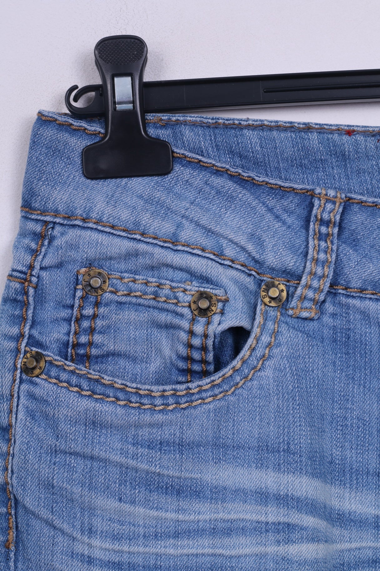 Pantaloni VS.Miss Donna 14 Jeans Denim Cotone azzurro