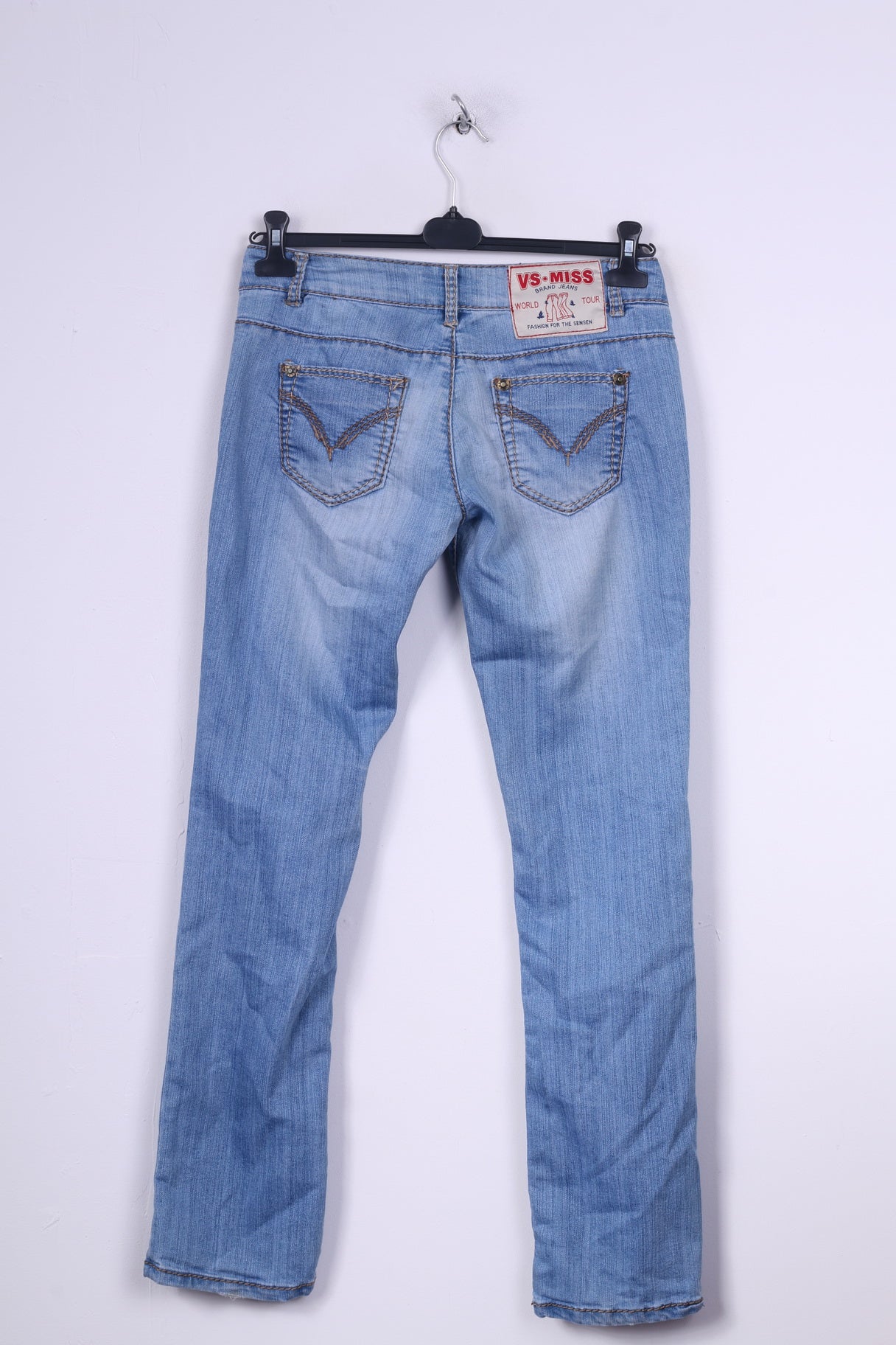 Pantaloni VS.Miss Donna 14 Jeans Denim Cotone azzurro