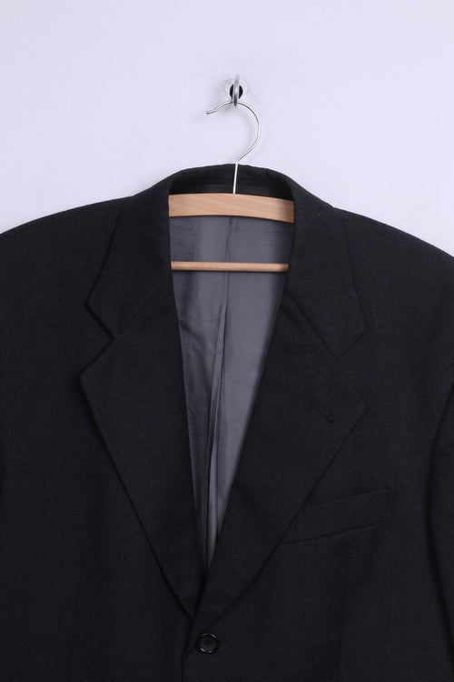Giacca monopetto in lana carbone Cerruti 1881 da uomo 98 M Drake Store