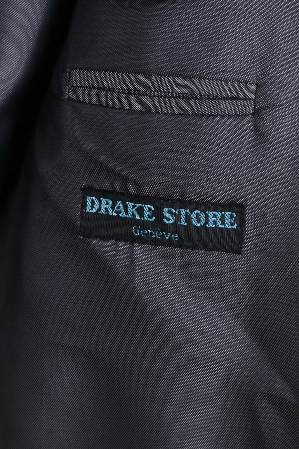 Cerruti 1881 Veste à simple boutonnage en laine anthracite pour hommes 98 M Blazer Drake Store