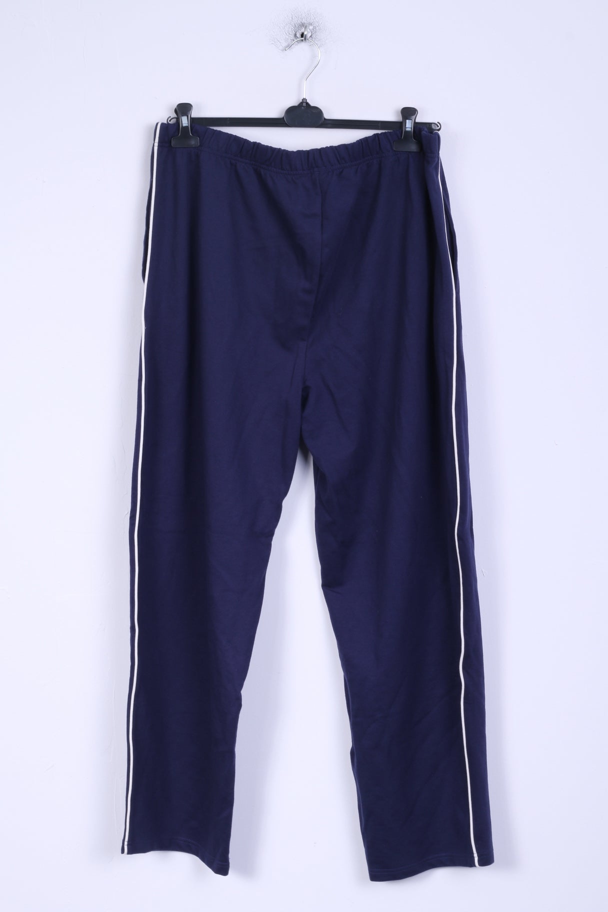 Pantalon de survêtement 48 XXL sans marque pour homme en coton bleu marine