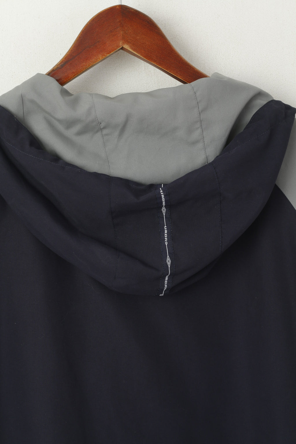 Umbro Giacca da uomo M Navy Sportswear Top sportivo leggero con cerniera e cappuccio