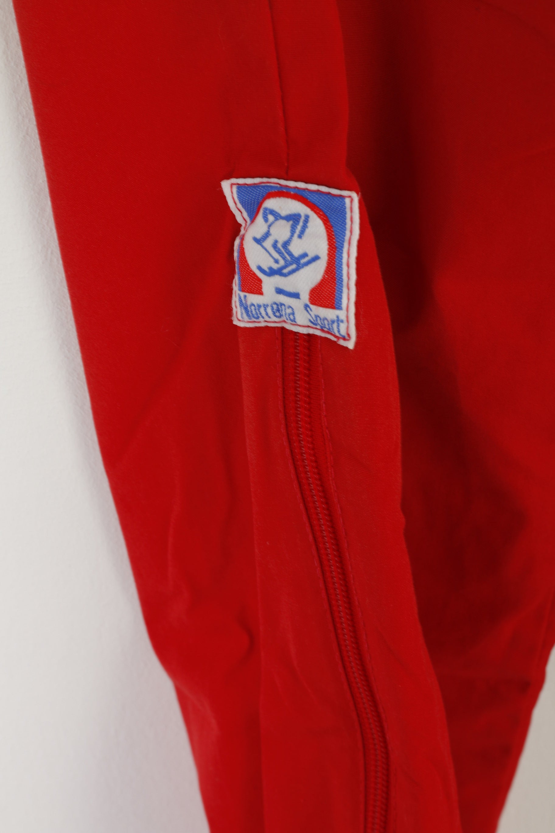 Norrona Sport Men S 44/46 Trousers Red Vintage Outdoor Sportswear Norway Pants