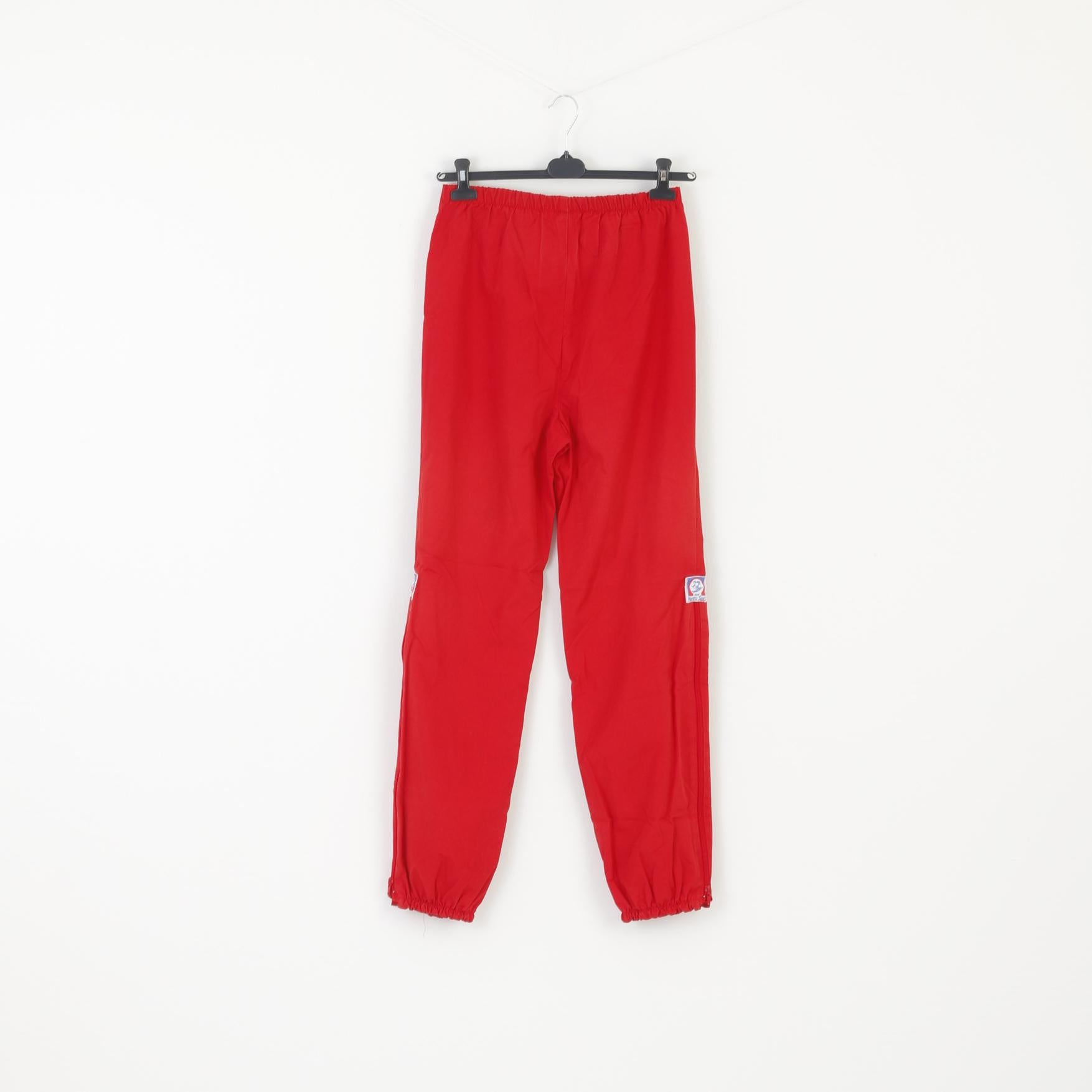 Norrona Sport Men S 44/46 Trousers Red Vintage Outdoor Sportswear Norway Pants
