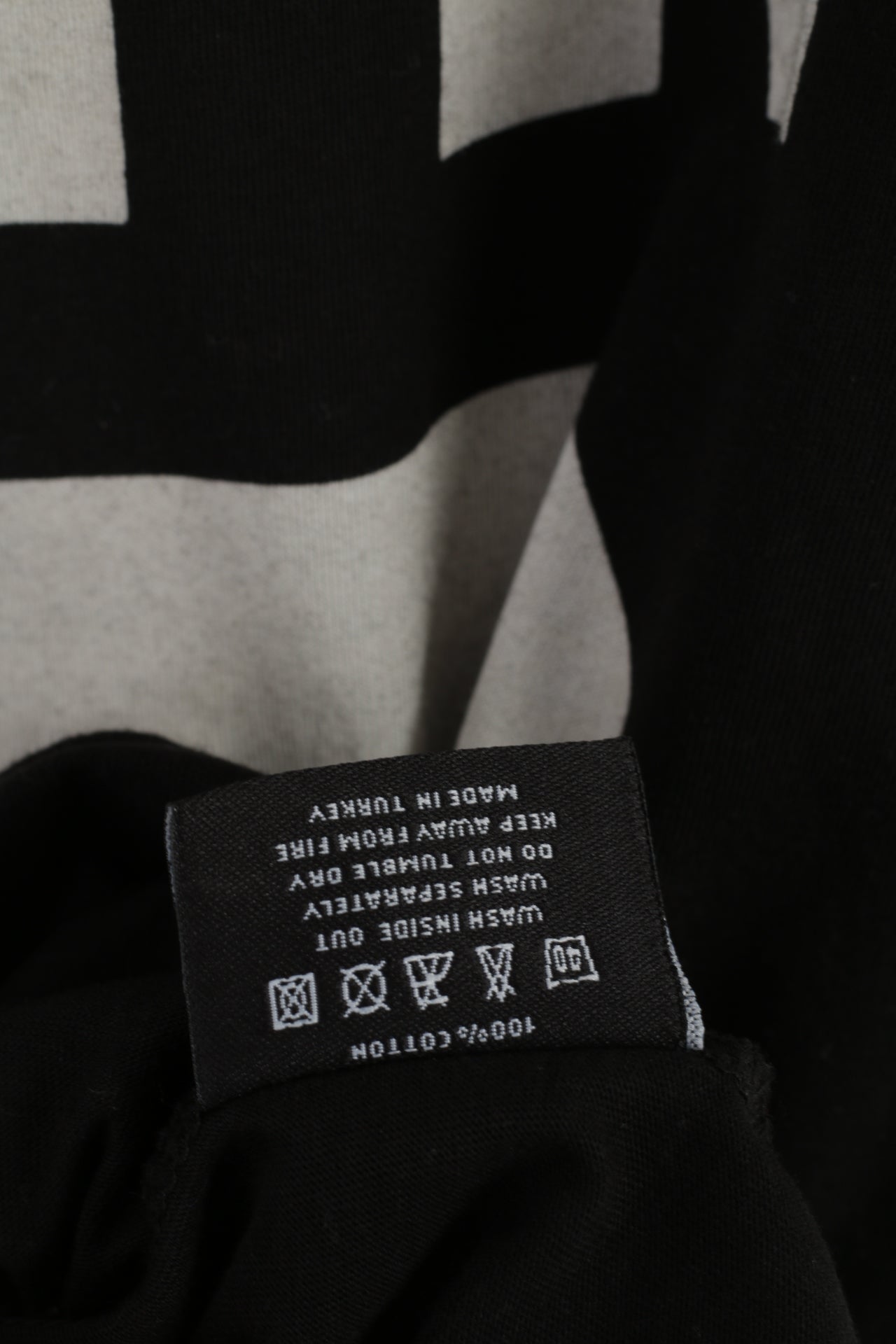 Criminal Damage Men S T-Shirt Black Cotton Mesh Sleeve Team Loser Top