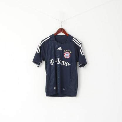 Maglia Adidas da ragazzo 14 anni 164 Blu scuro Maglia del Bayern Football Club Monaco