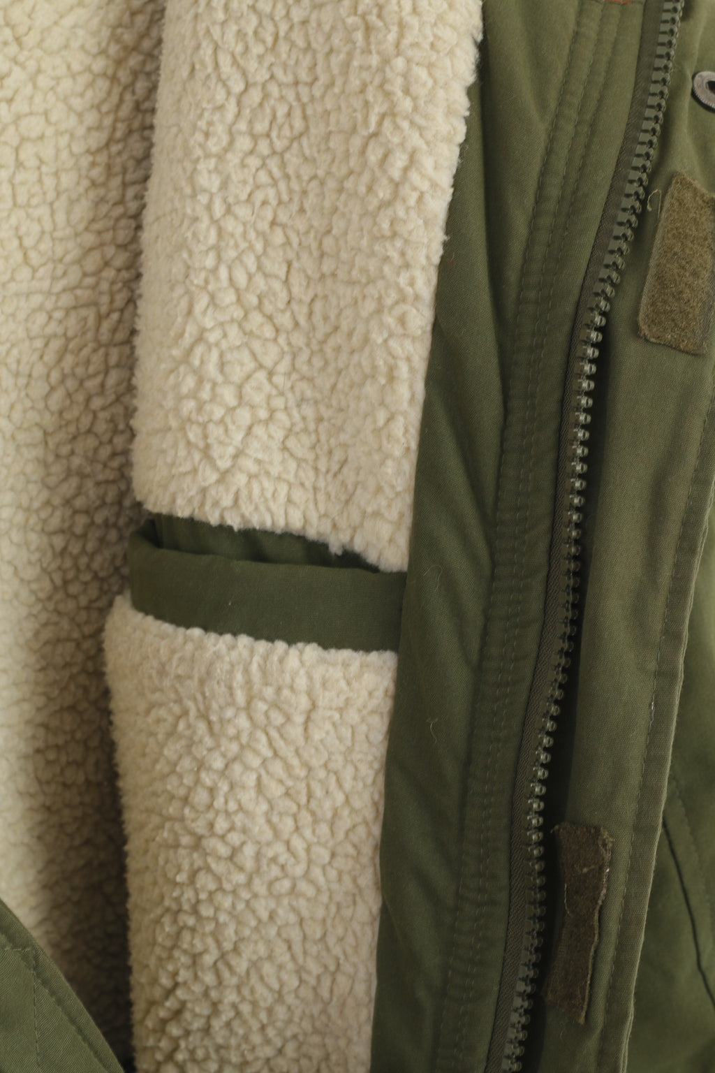 Dstruci Men L Jacket Green Cotton Padded Stirling Full Zip Hooded Dstruction Parka