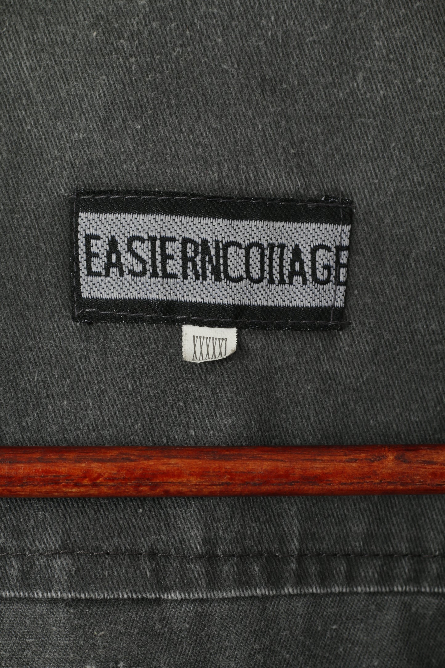 Easiern Collage Men XXXXL (XXL) Gilet Grigio Pesca Multi Tasche Estern Cottage Vest