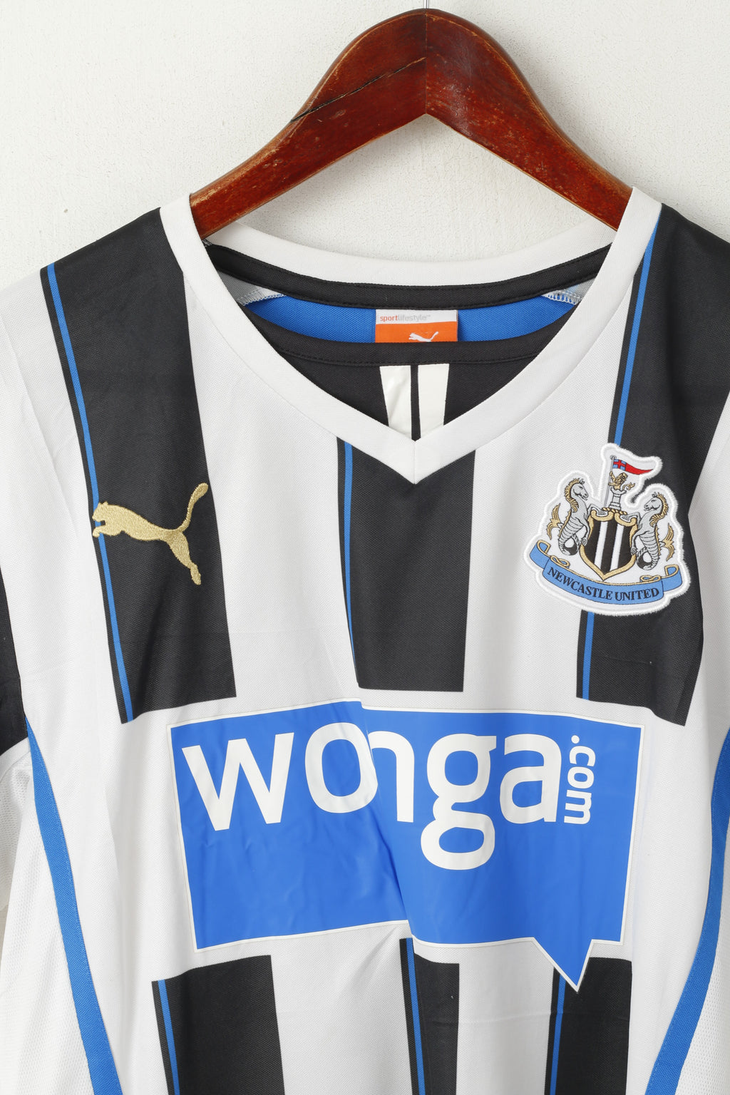 Puma Newcastle United Men S Shirt White Football Club Soccer Jersey Top