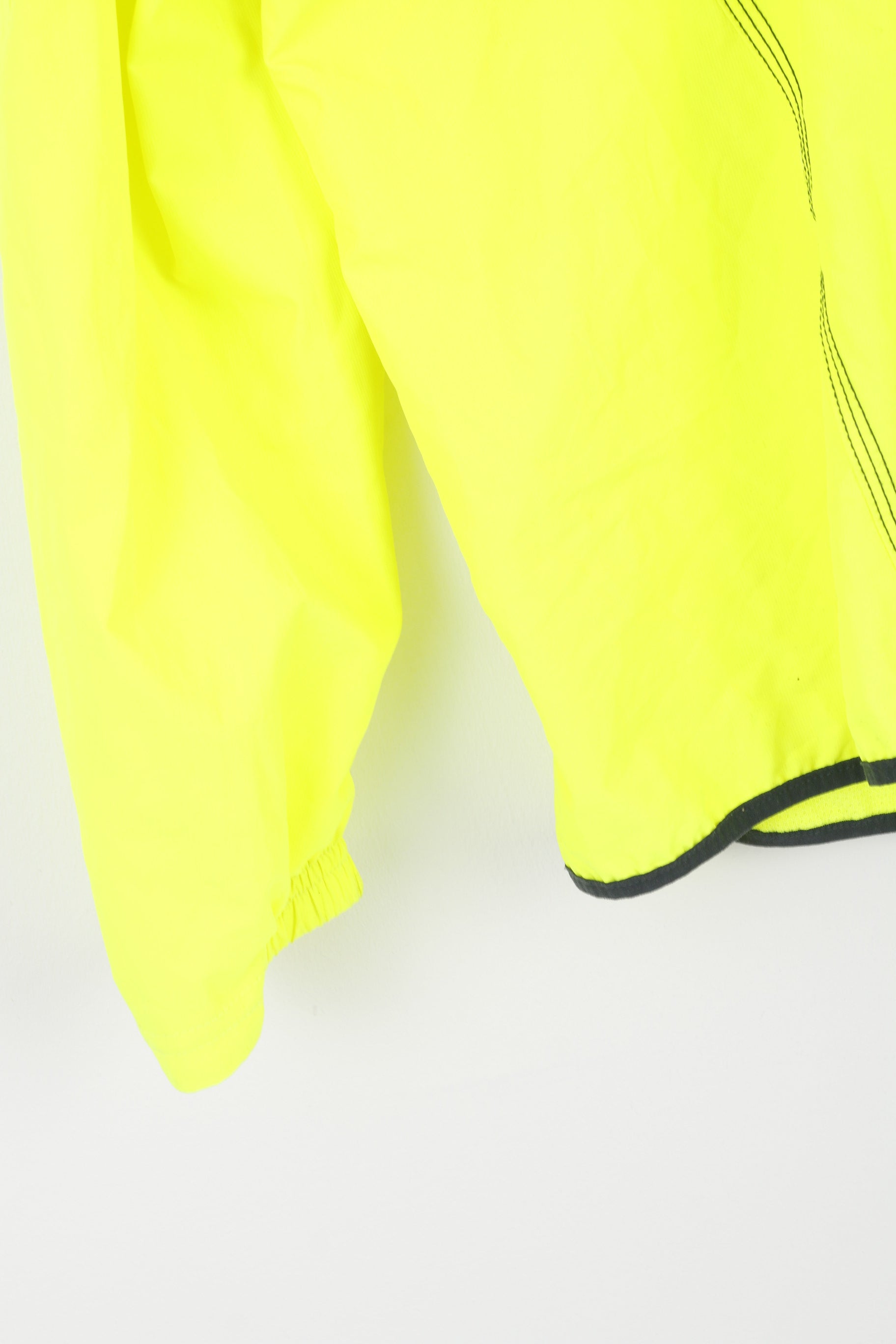 Adidas Men L Run Jacket Neon Yellow Running Dublin Marathon 2013 Climaproof Top