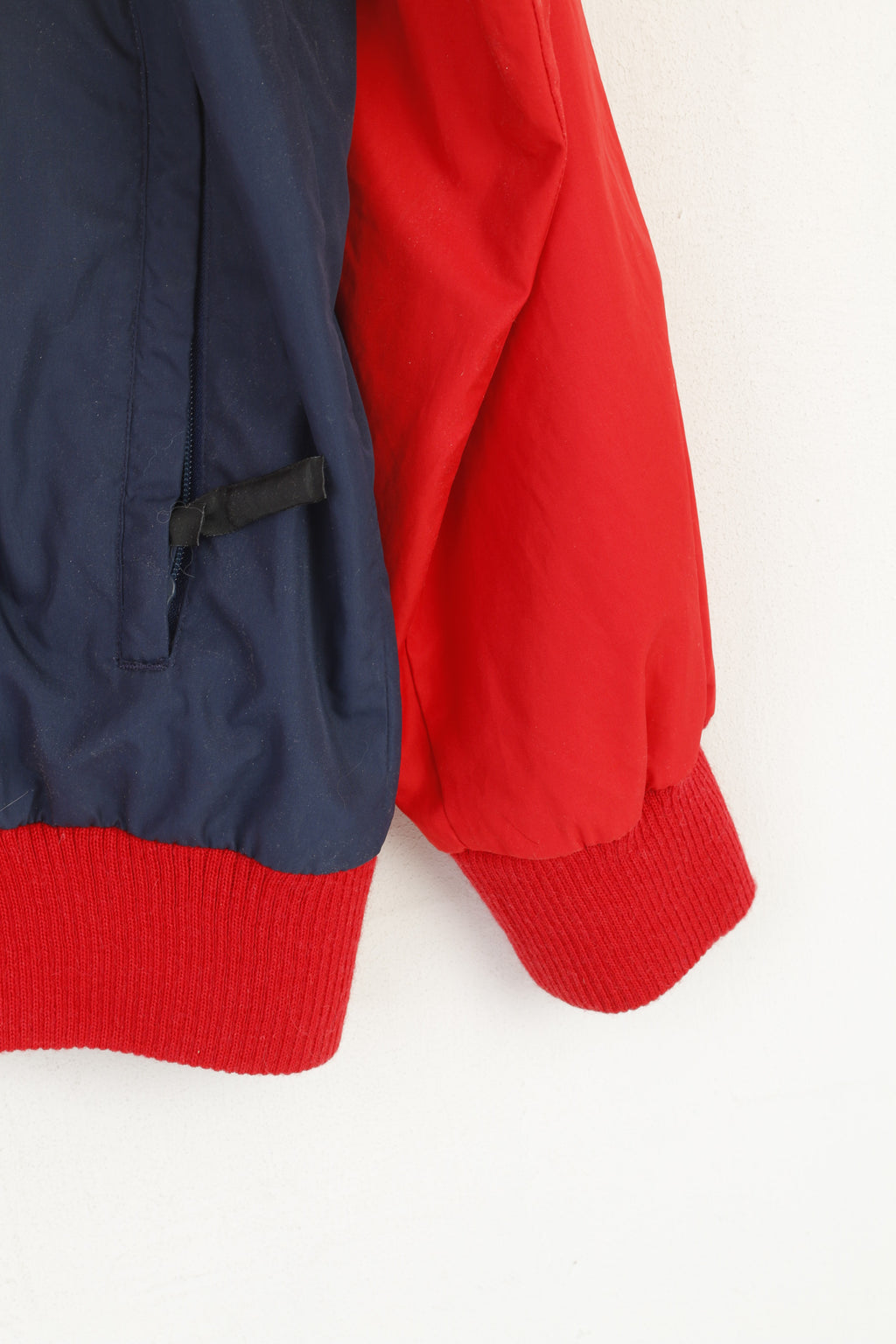 SWIX Men XXL Jacket Red Bomber Vintage Windbreaker Full Zip Activewear Top