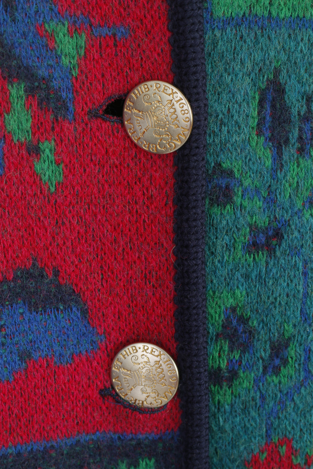 Stapf Femmes L Cardigan Vert Laine Vintage Tyrol Autriche Long Pull