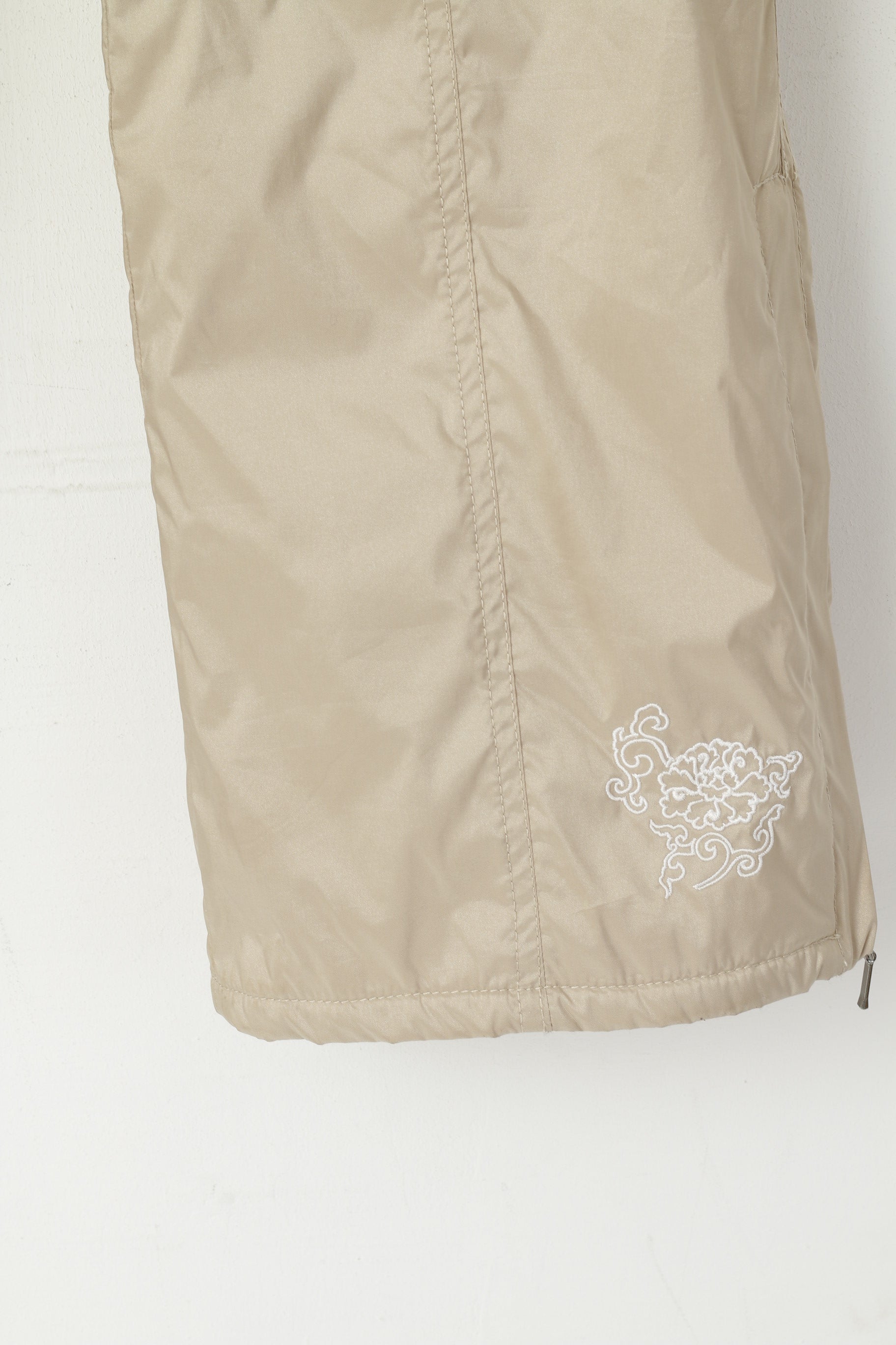 Pantaloni da sci Rodeo C&amp;A donna S 36/38 Pantaloni da snowboard beige lucido