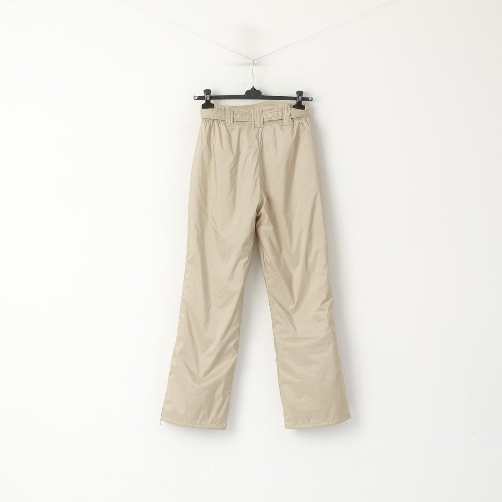 Pantaloni da sci Rodeo C&amp;A donna S 36/38 Pantaloni da snowboard beige lucido