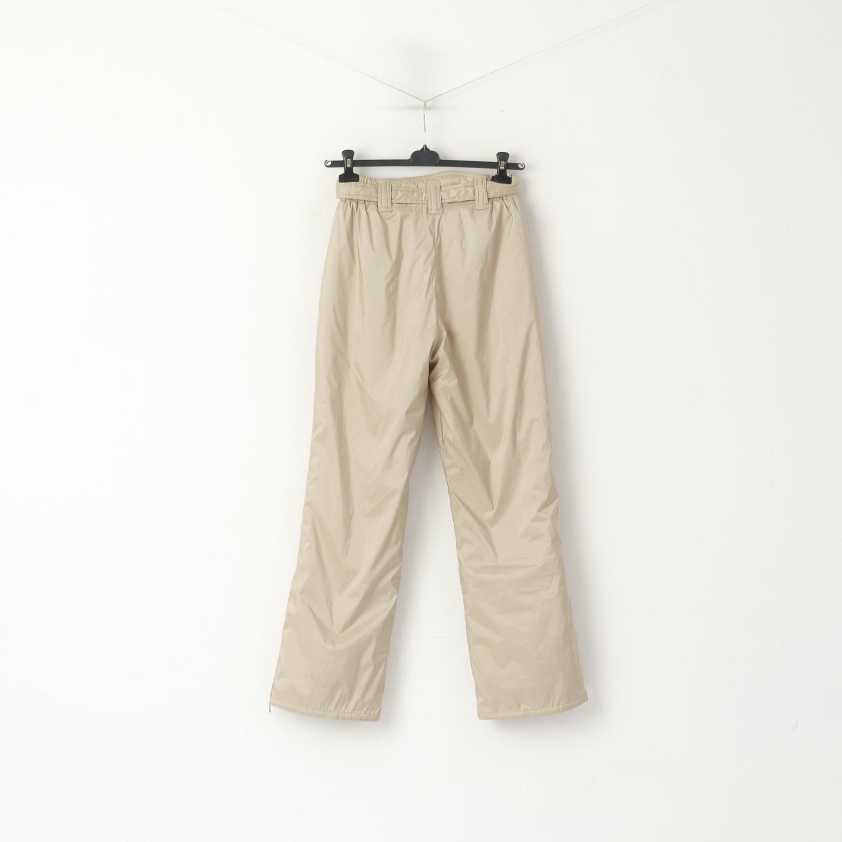 Pantaloni da sci Rodeo C&amp;A donna S 36/38 Pantaloni da snowboard beige lucido