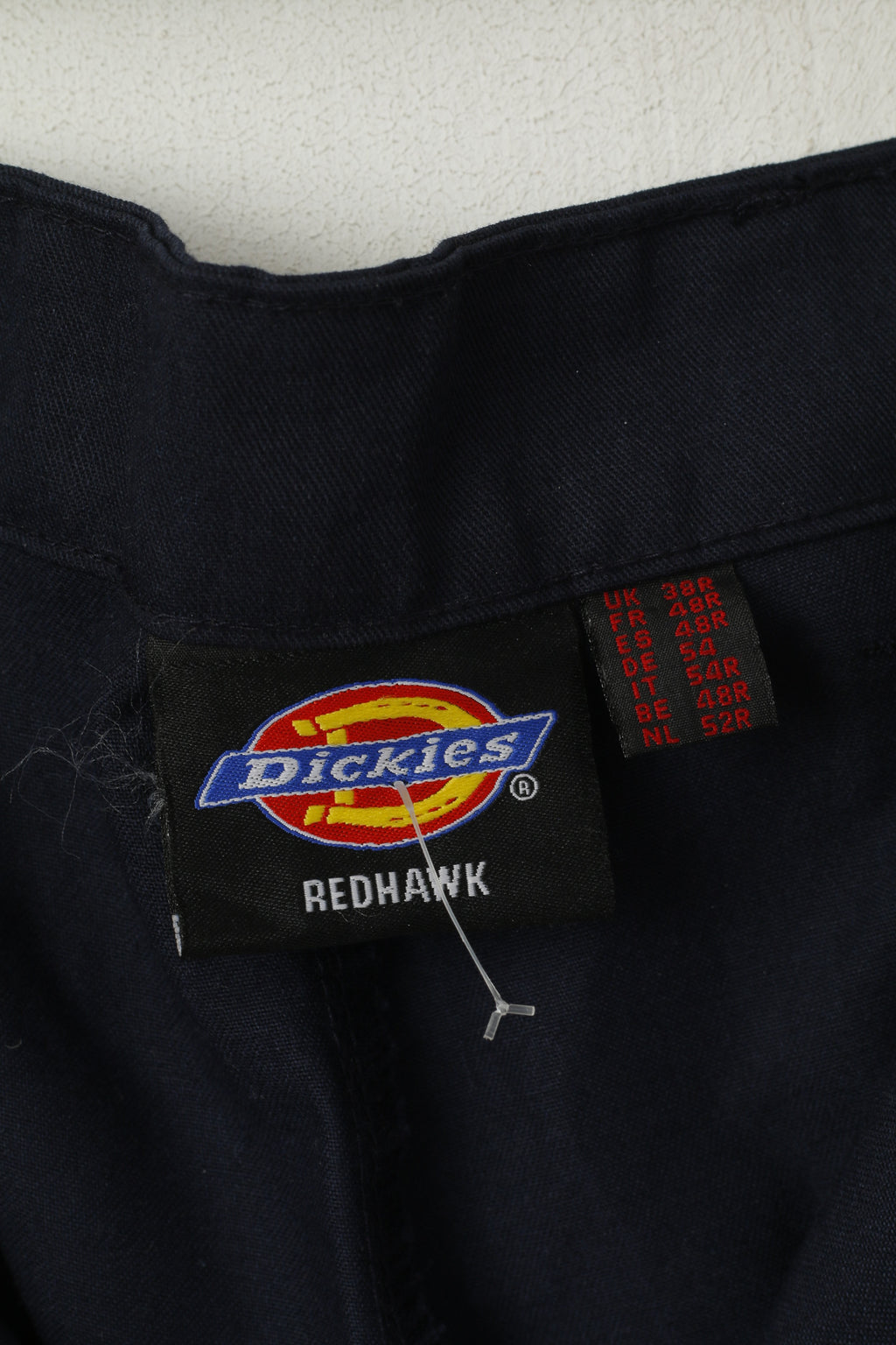 Dickies Uomo 38 54 Pantaloni Pantaloni da lavoro a gamba dritta in misto cotone blu scuro