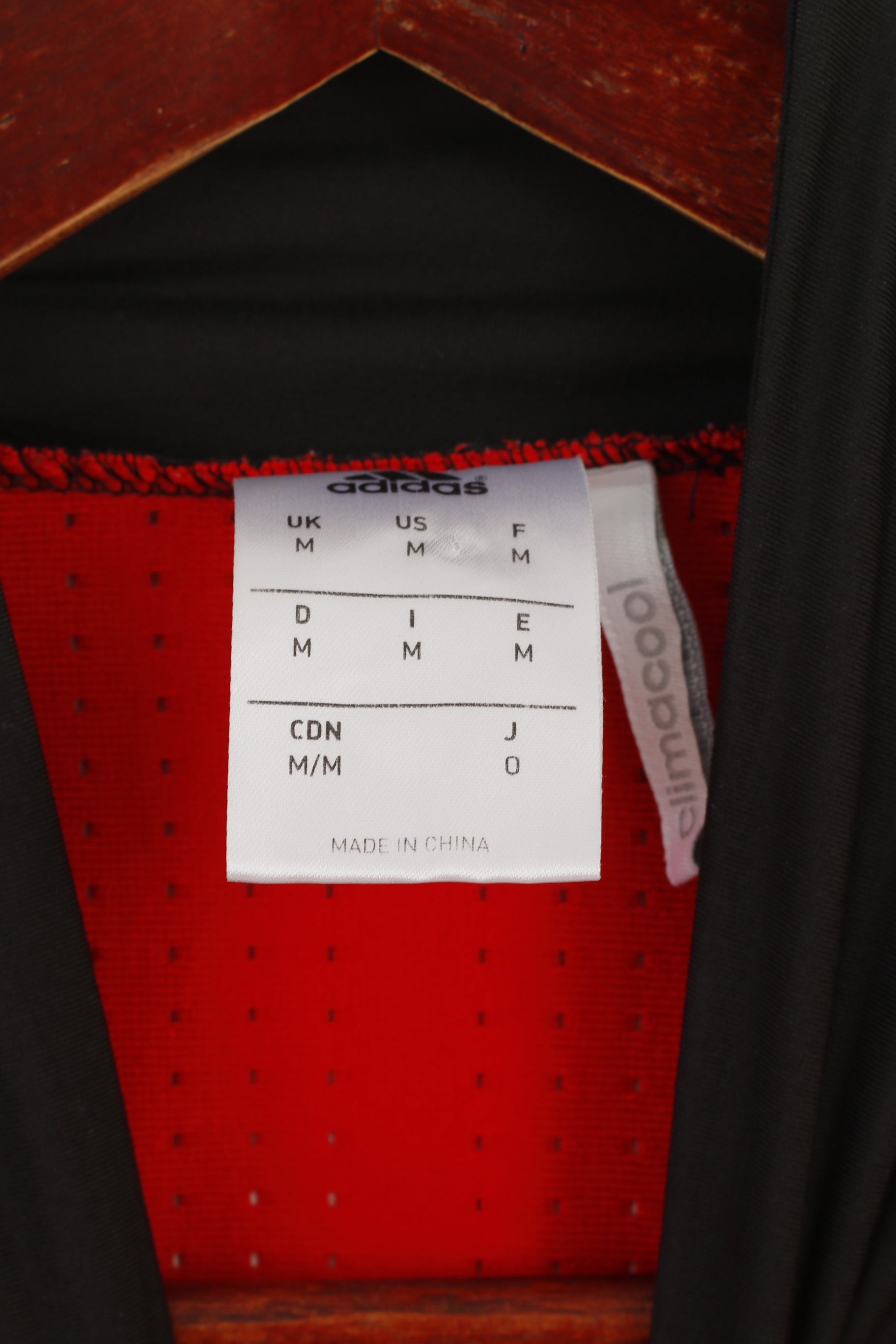 Adidas Middlesbrough Uomo M Maglia Maglia Rossa Climacool Calcio Sport Top