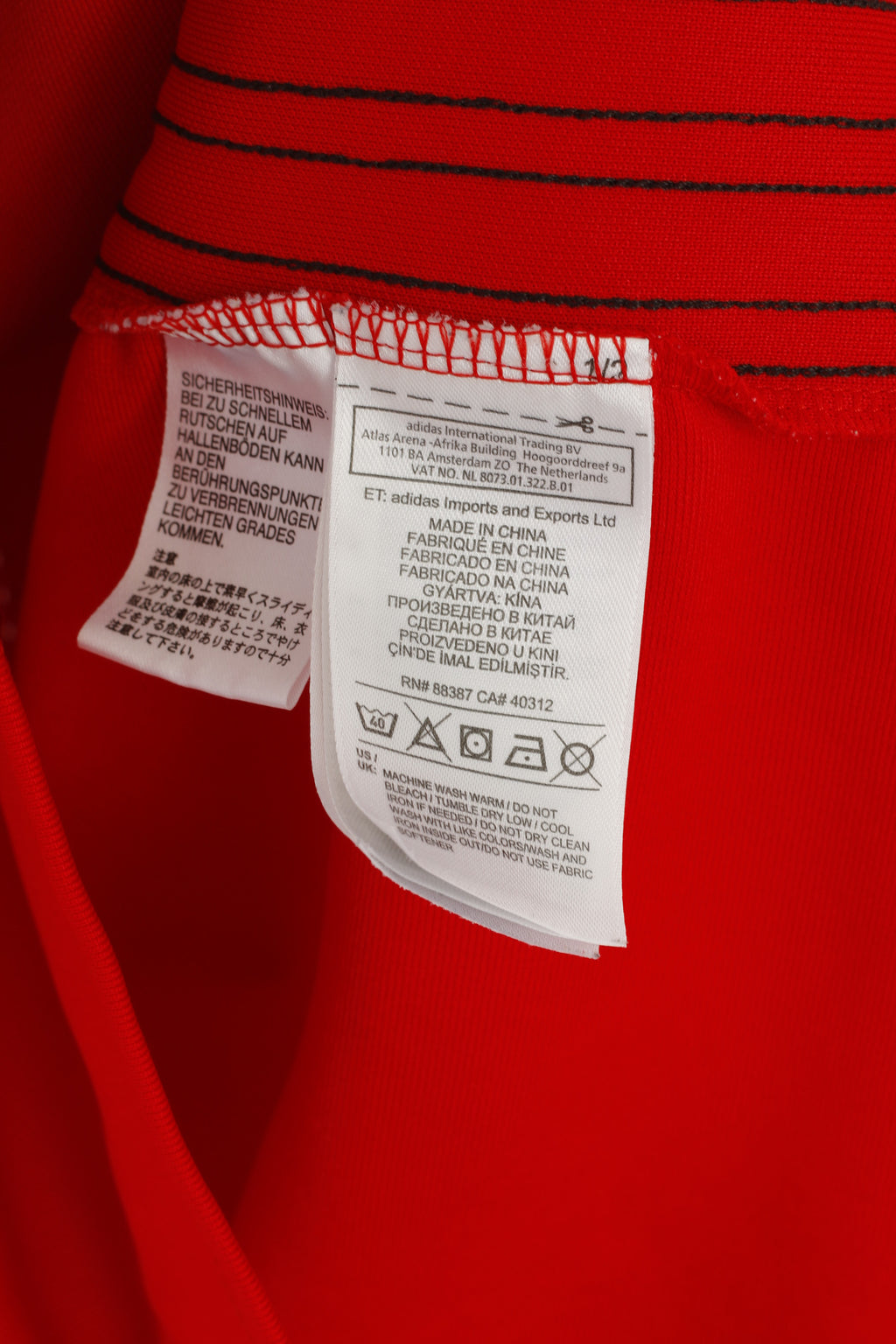 Adidas Middlesbrough Hommes M Chemise Rouge Jersey Climacool Football Sport Top