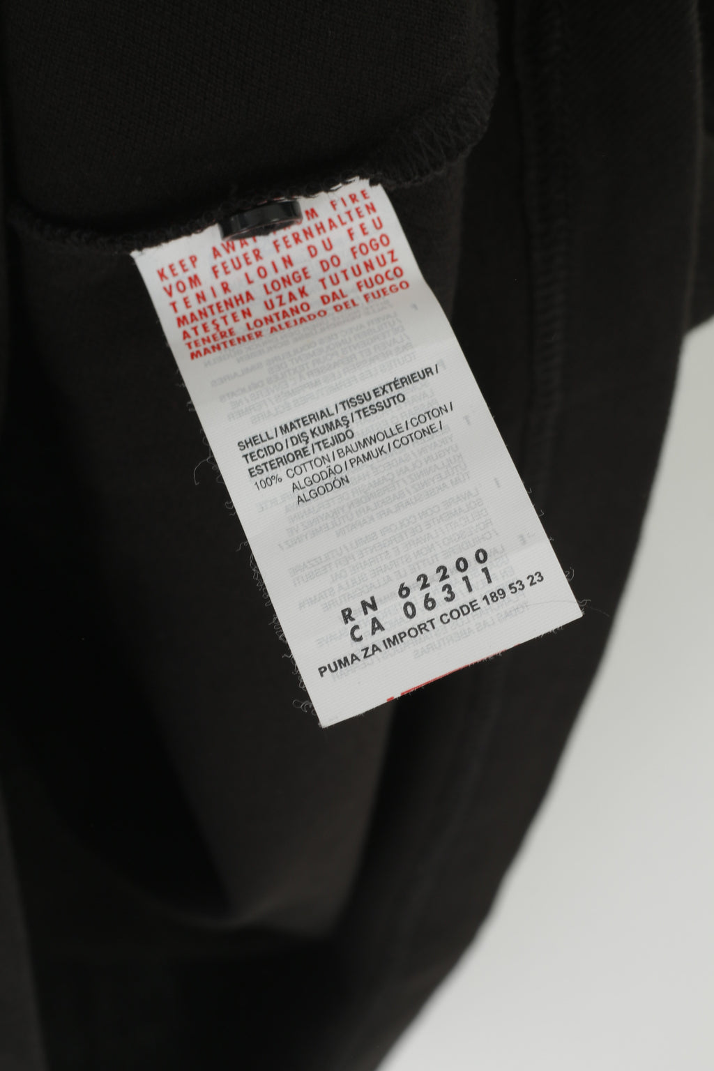 New Puma Men L Polo Shirt Black Cotton Ferrari Licensed Scuderia Sport Top
