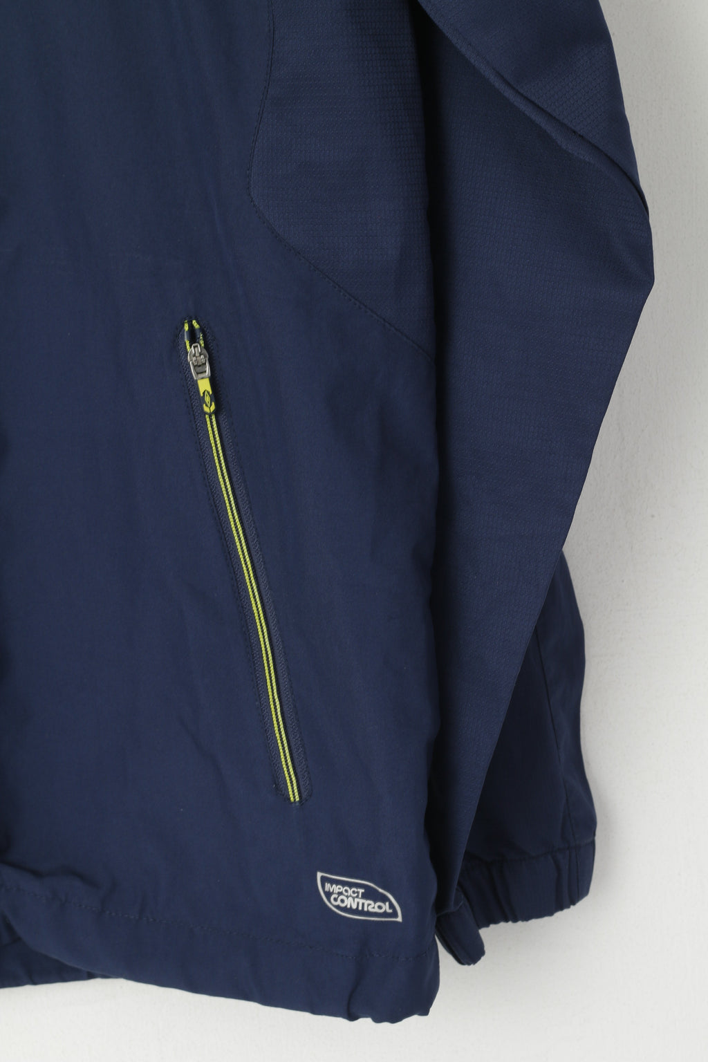 Umbro Men S Jacket Navy Yellow Sunderland Football Zip Up Sportswear Top