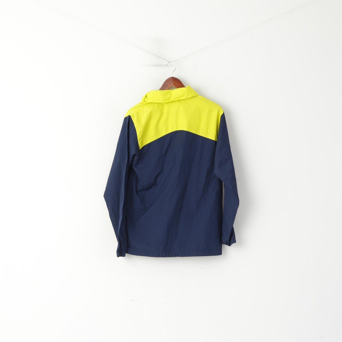 Umbro Men S Jacket Navy Yellow Sunderland Football Zip Up Sportswear Top