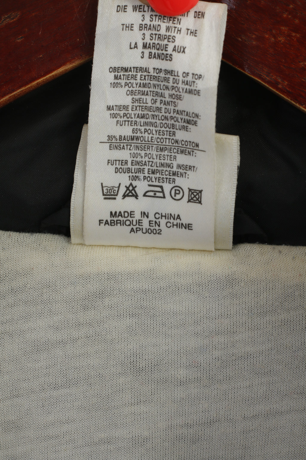 Giacca Adidas Uomo L 186 Bomber in nylon vintage nero '00 con cerniera intera