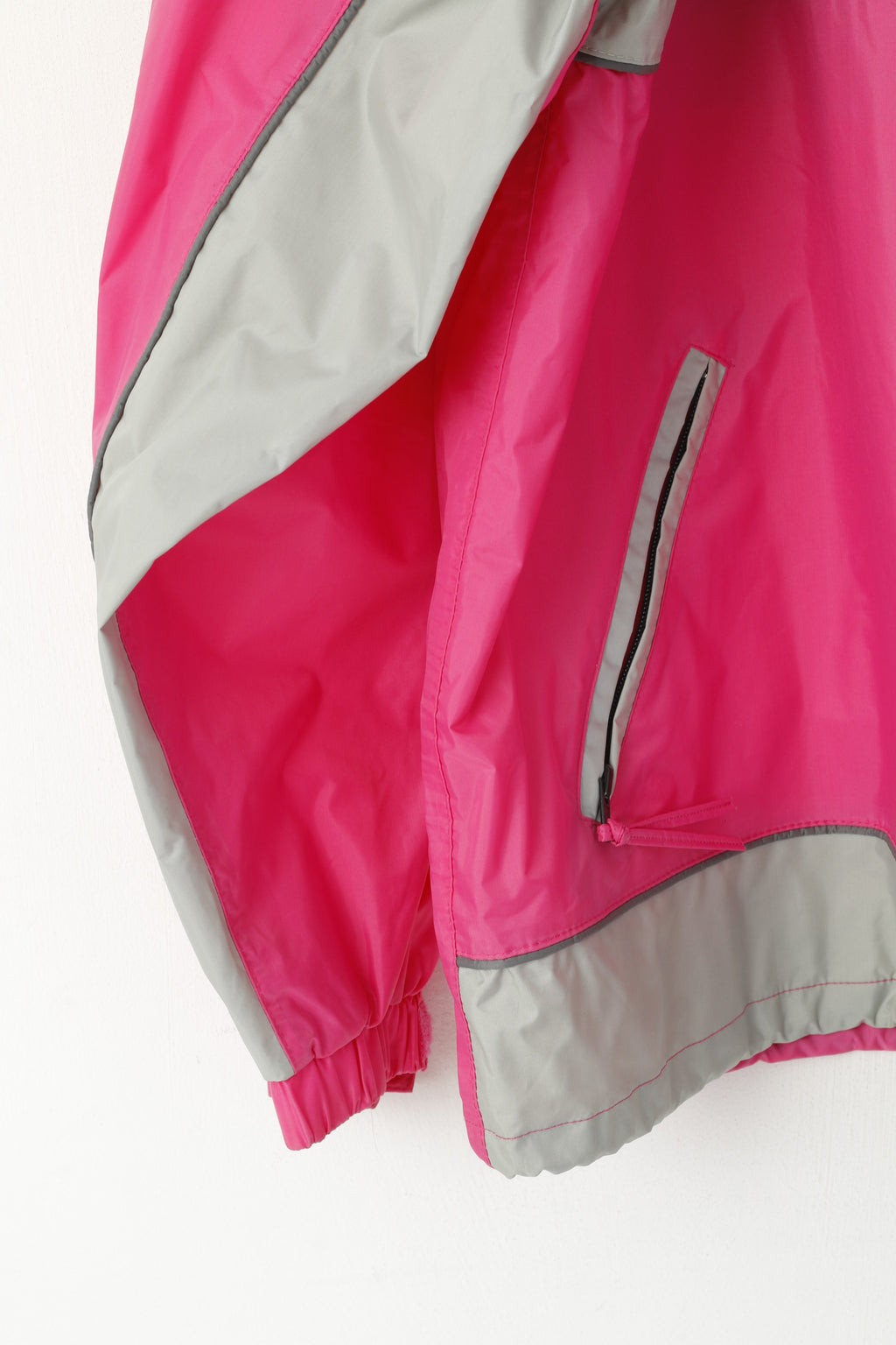 NICO Sportswear Men XL Jacket Pink Nylon Waterproof Extreme 3000mm Zip Up Top