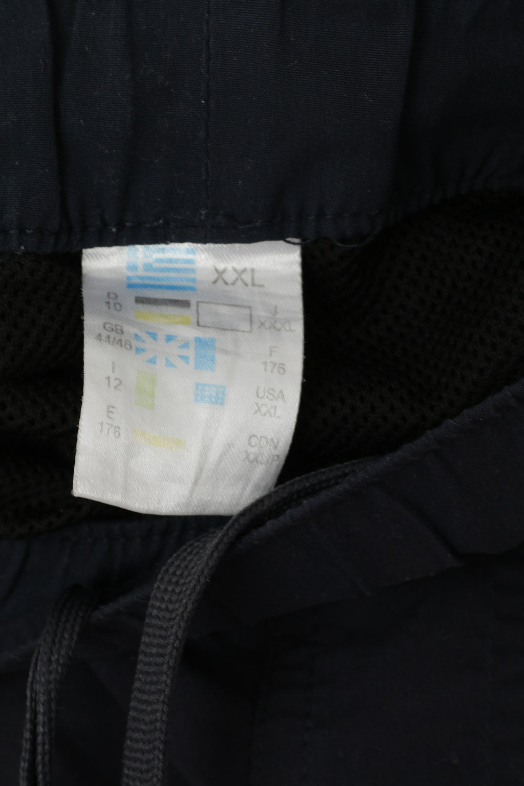 Pantaloncini Puma da uomo XXL blu scuro sportivi foderati in rete con coulisse in vita