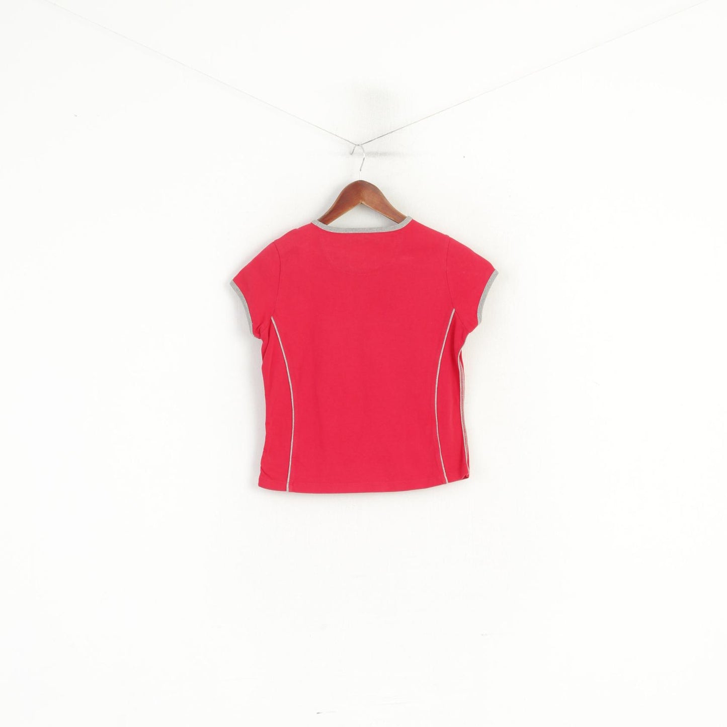 Champion Women S Shirt Raspberry Cotton Cropped Heritage Classics Sport Top