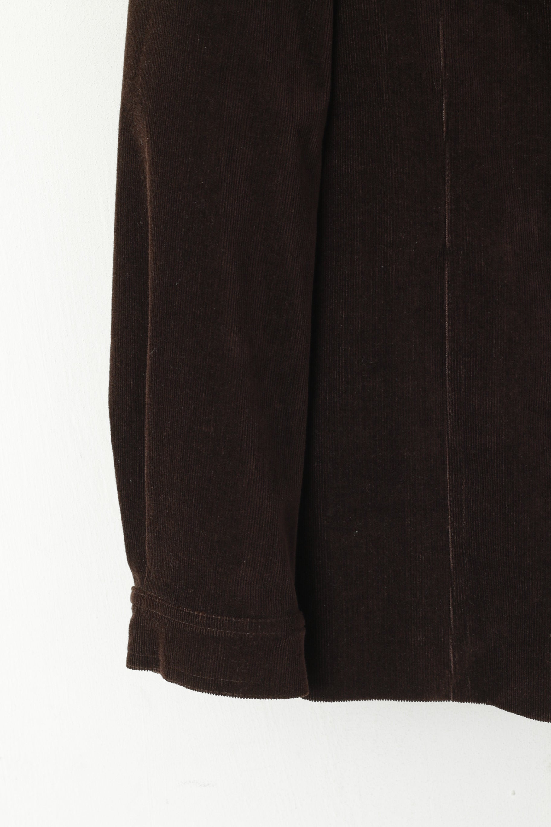 Marcona femmes 18 44 XL Blazer marron coton velours côtelé veste classique