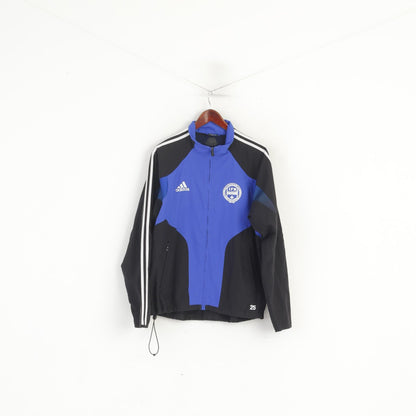 Adidas IFK Värnamo Men 38/40 M Jacket Blue Vintage Football Full Zipper Track Top