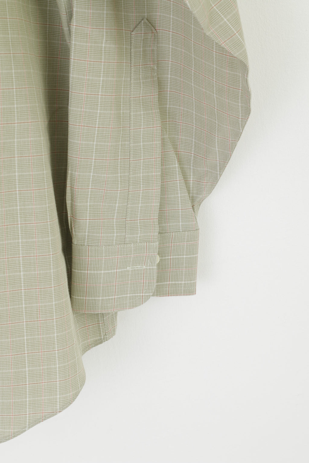 Brooks Brothers Men 16.5 35 XXL Casual Shirt Green Check Cotton Non Iron Long Sleeve Top